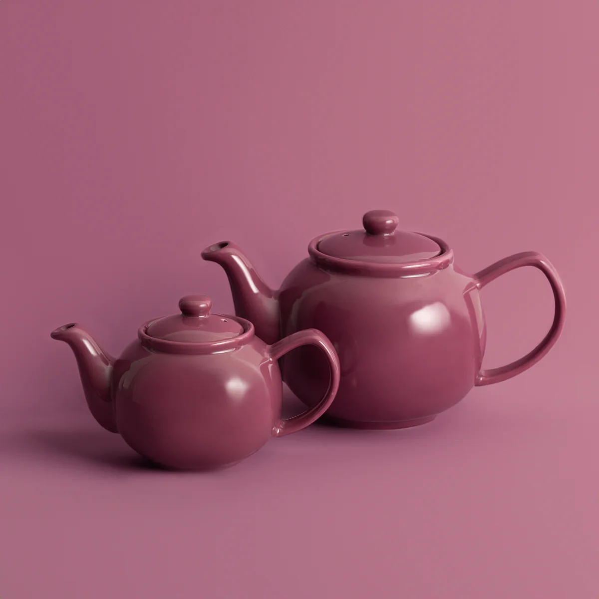 PRICE & KENSINGTON Deep Magenta 2 Cup Teapot 450ml - Image 4