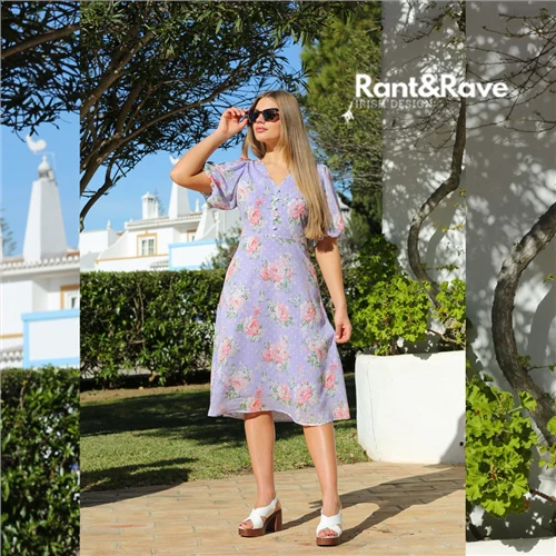 RANT & RAVE : Alice Summer Dress - Lilac - Image 2