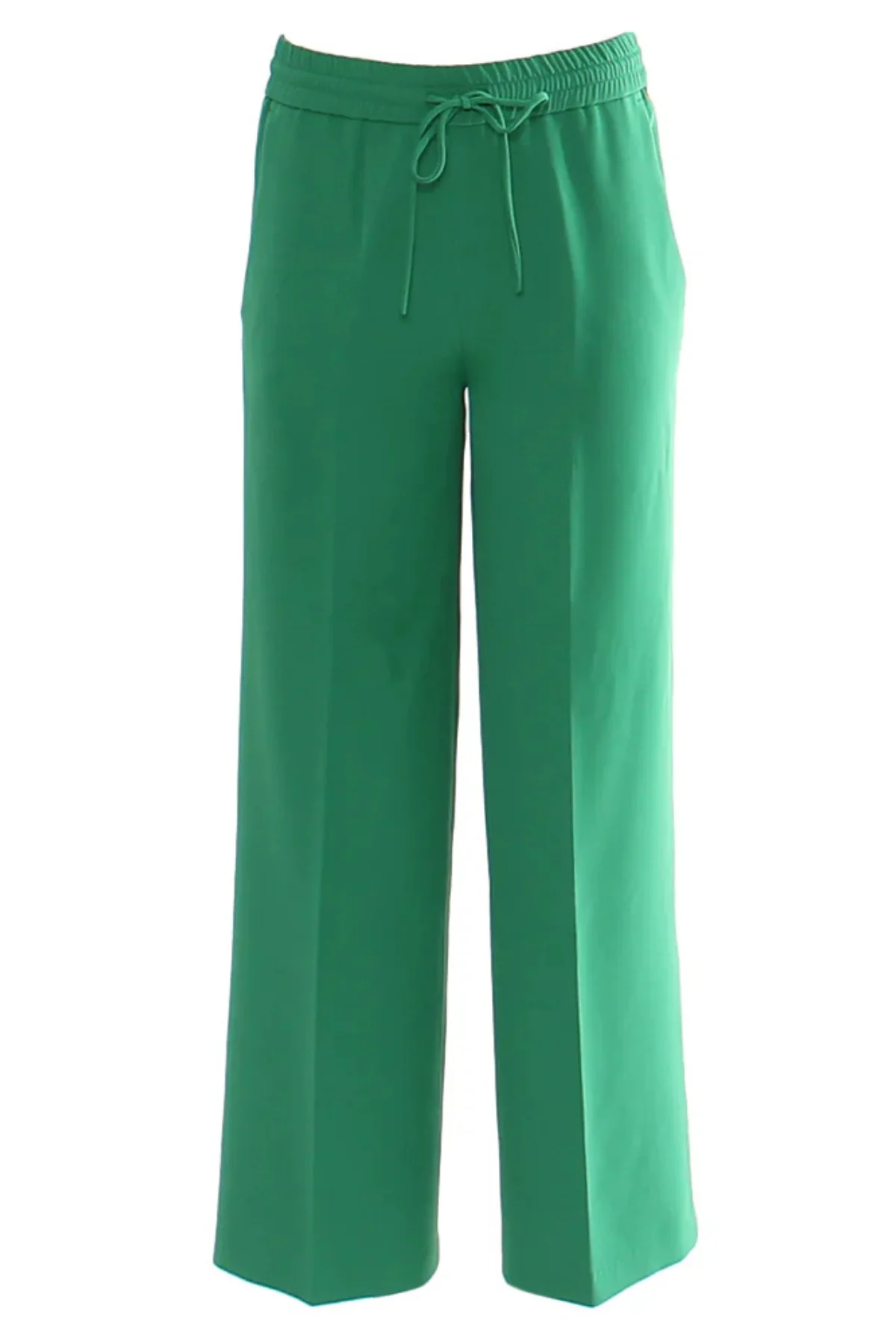 RANT & RAVE Josie Wide Leg Trouser - Green - Image 3
