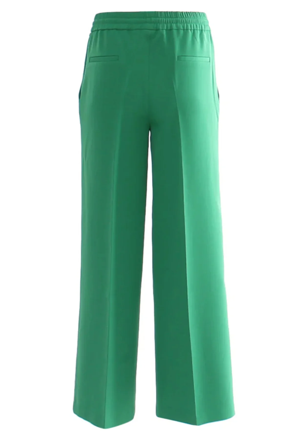 RANT & RAVE Josie Wide Leg Trouser - Green - Image 4
