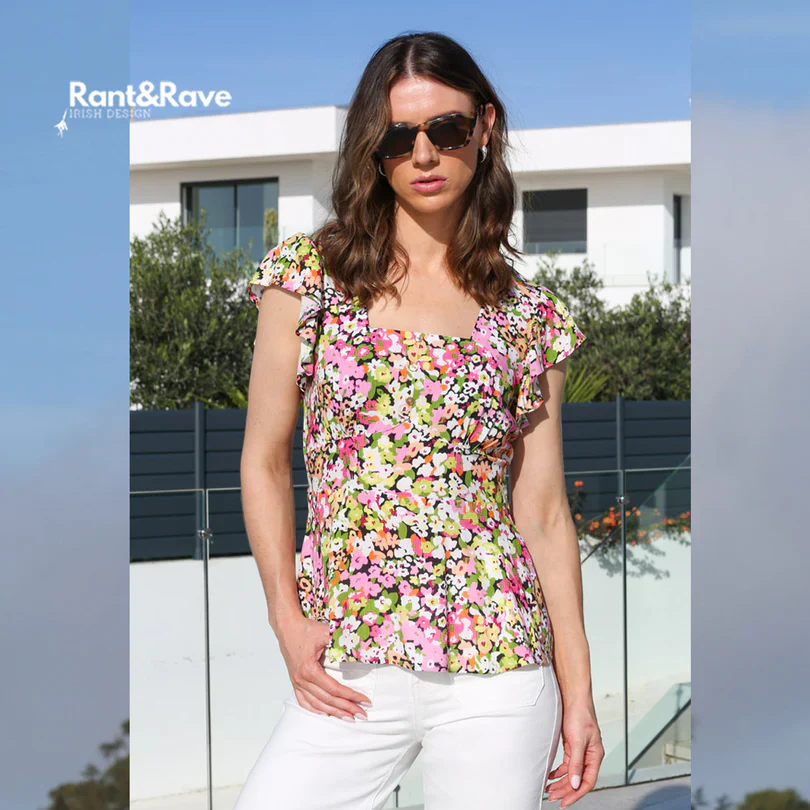 RANT & RAVE Tamara Floral Top - Image 2