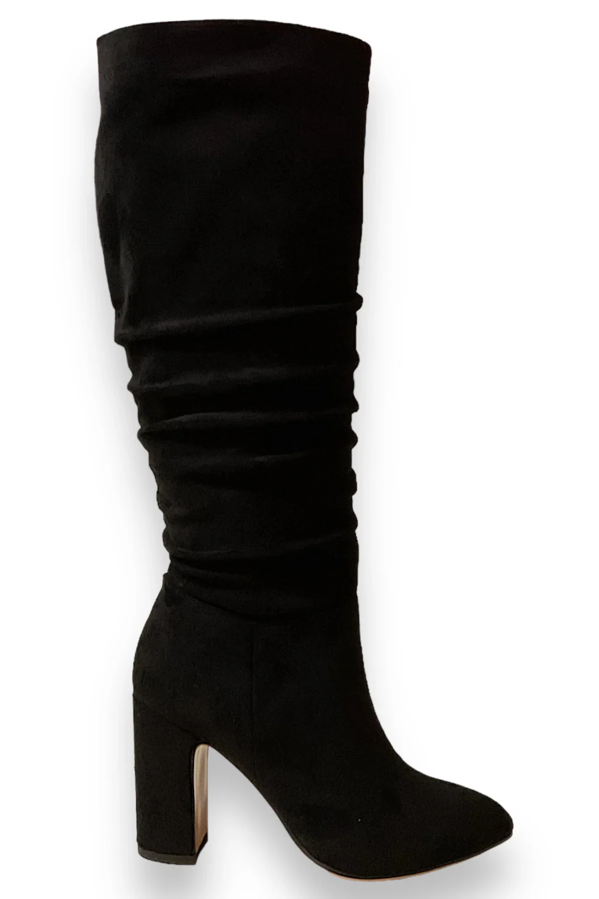 REDZ Suede High Boots - Black - Image 2