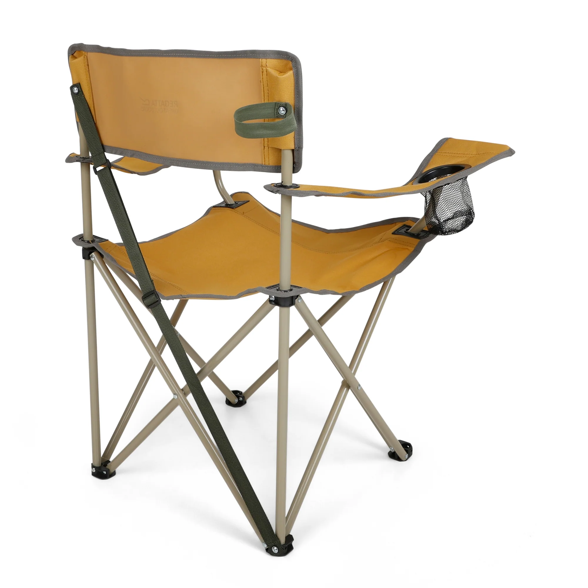 REGATTA Adult Isla II Lightweight Folding Chair - Mustard - Image 3