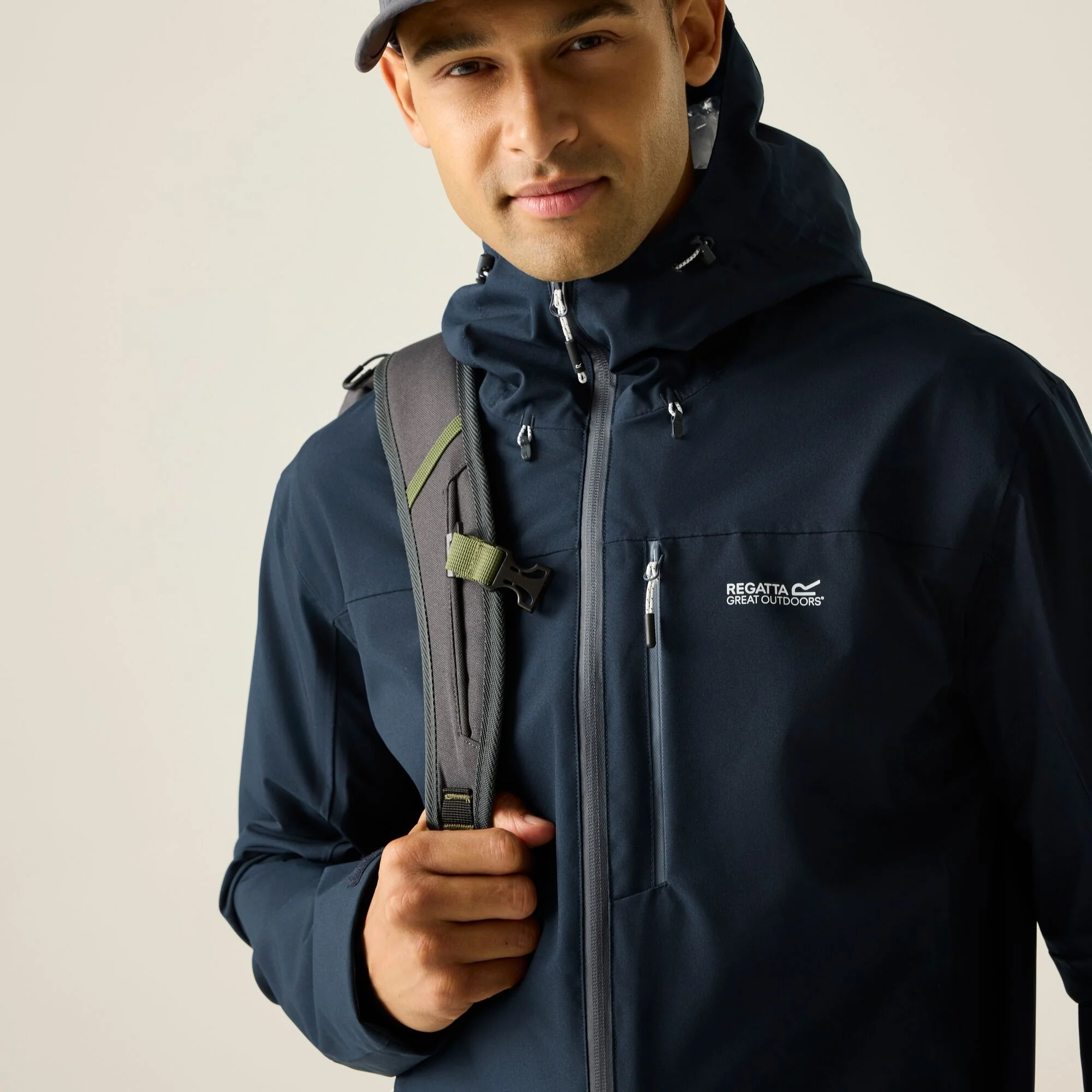 REGATTA Men's Birchdale II Waterproof Jacket - Navy - Image 8