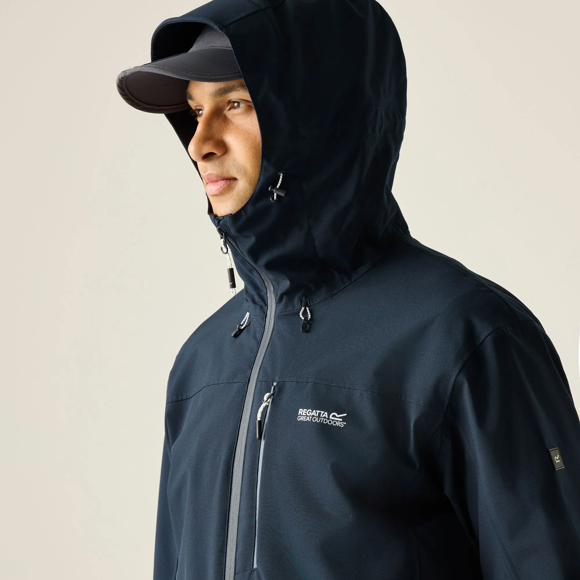 REGATTA Men's Birchdale II Waterproof Jacket - Navy - Image 9