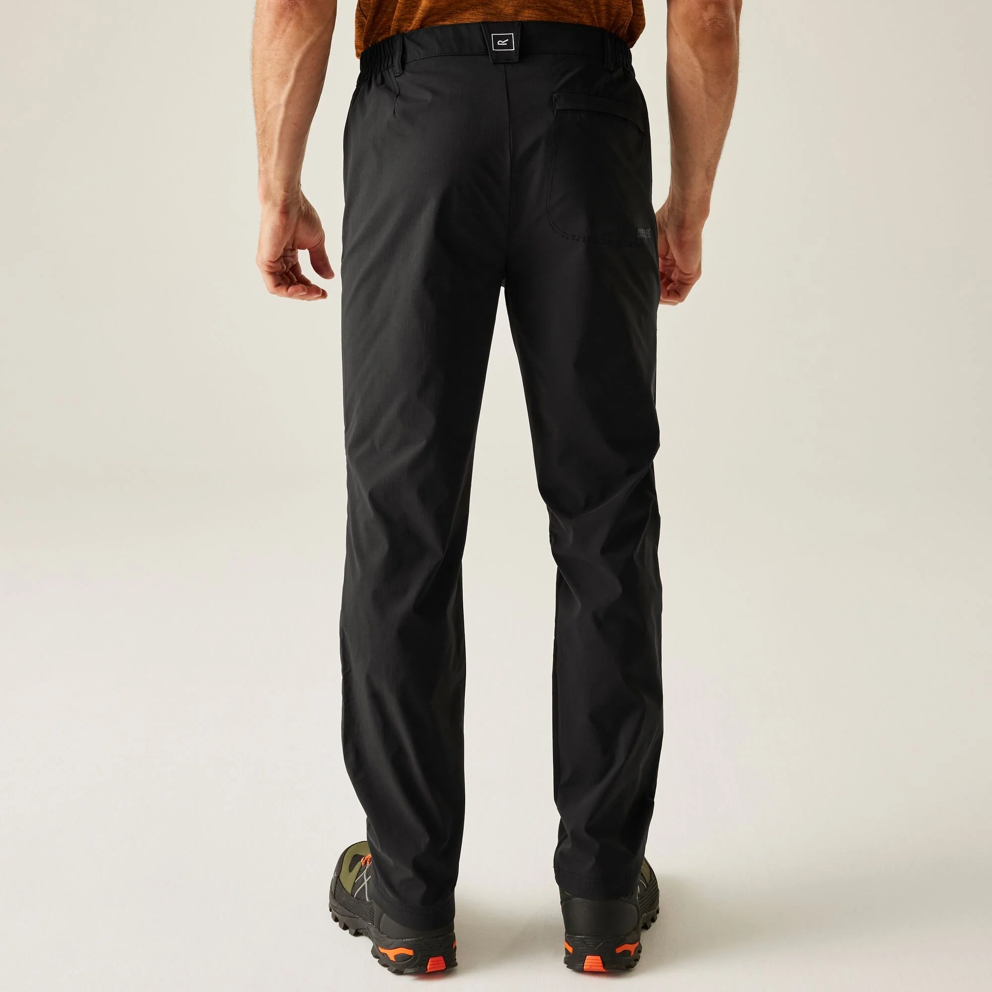 REGATTA Men's Highton II Walking Trousers - Black - Image 2