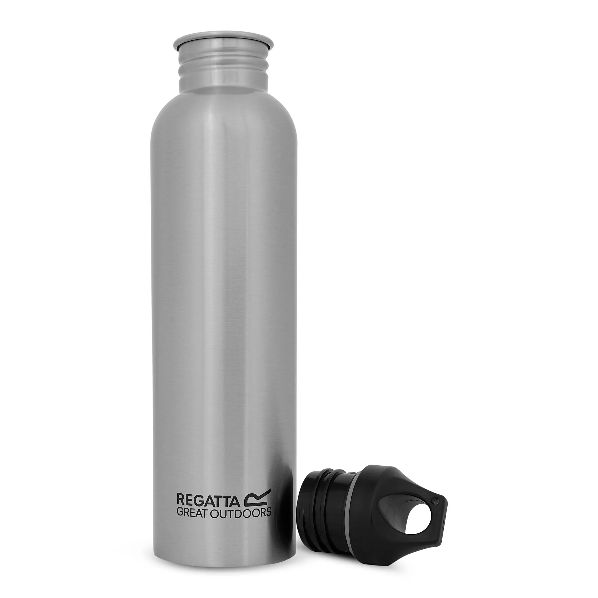 REGATTA Stainless Steel Bottle 1 Litre - Silver - Image 3