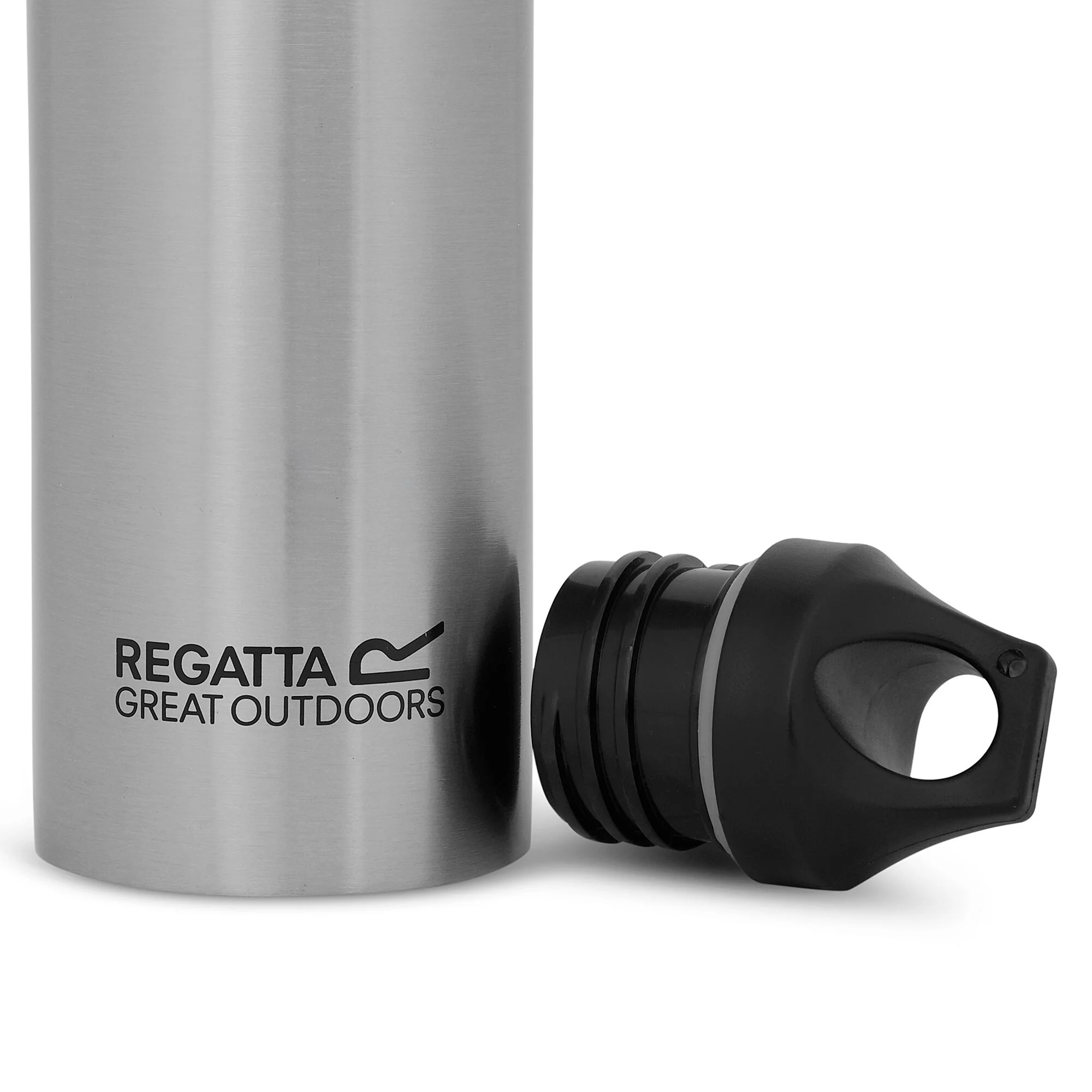 REGATTA Stainless Steel Bottle 1 Litre - Silver - Image 4