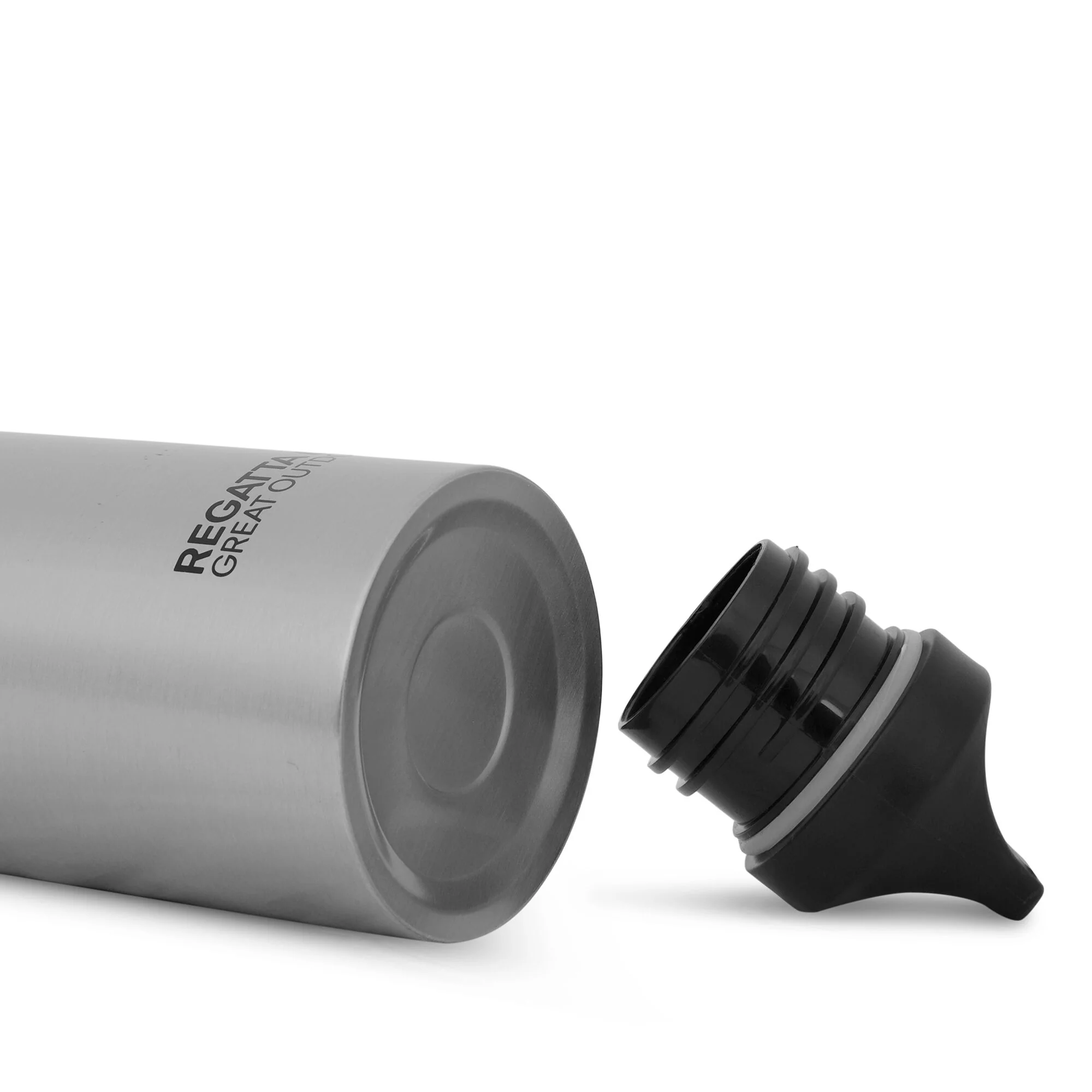 REGATTA Stainless Steel Bottle 1 Litre - Silver - Image 5