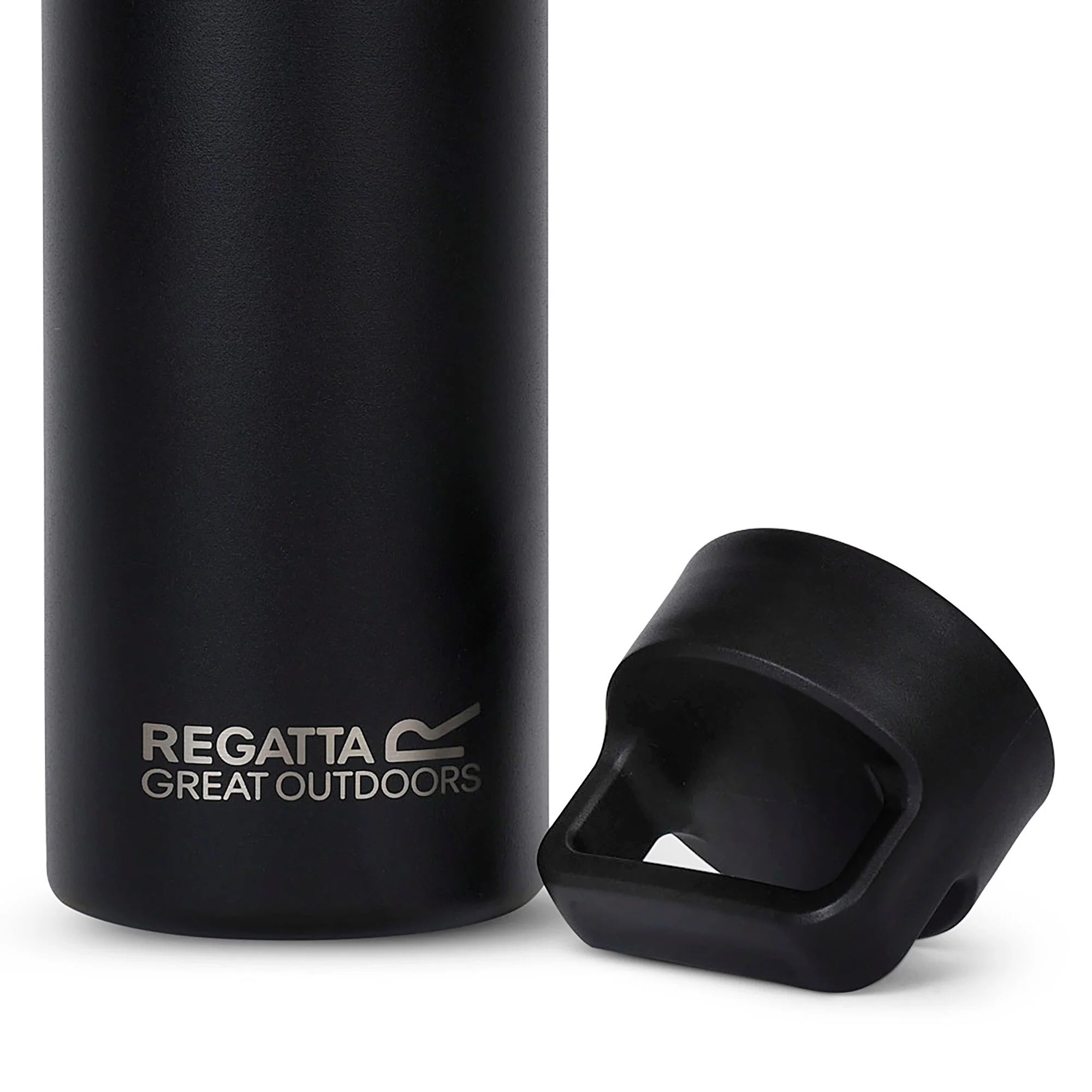 REGATTA Thermulate Insulated Bottle 0.6 Litre - Black - Image 3