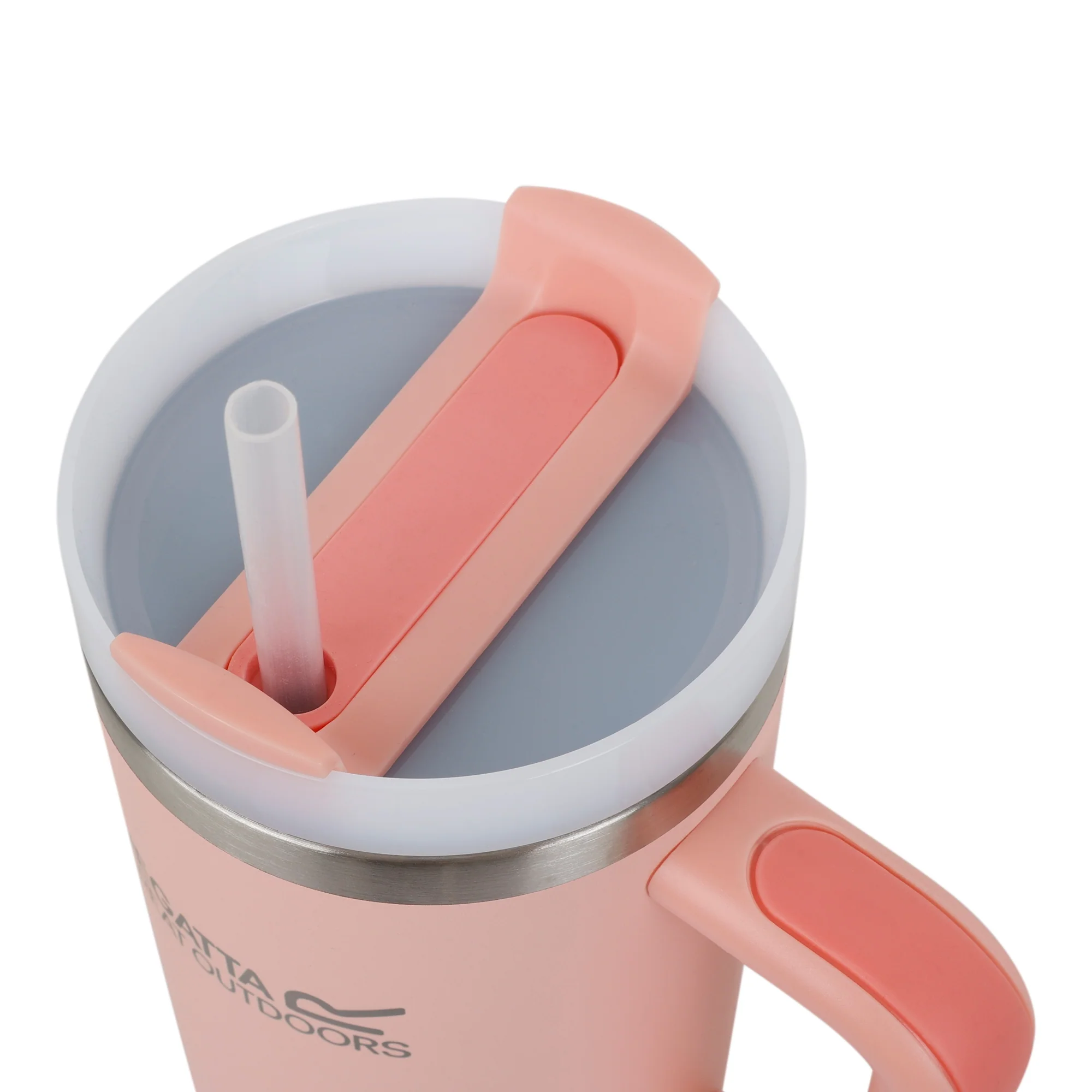 REGATTA Thermulate Insulated Mug 1.2 Litre - Peach - Image 4