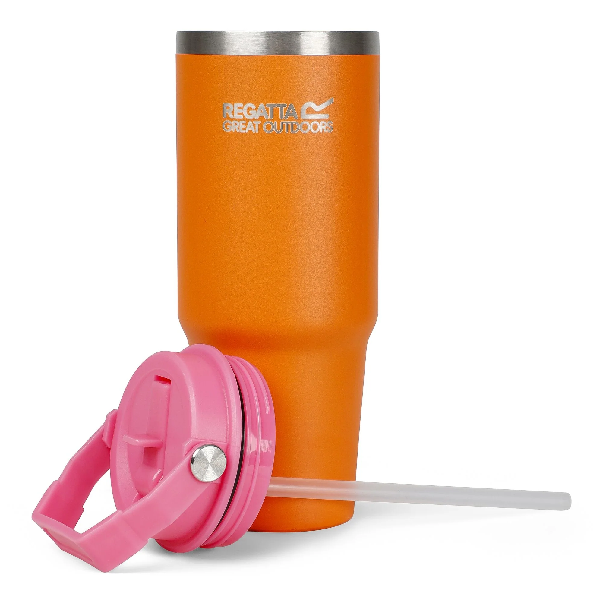 REGATTA Thermulate Insulated Tumbler 0.9 Litre - Orange - Image 4
