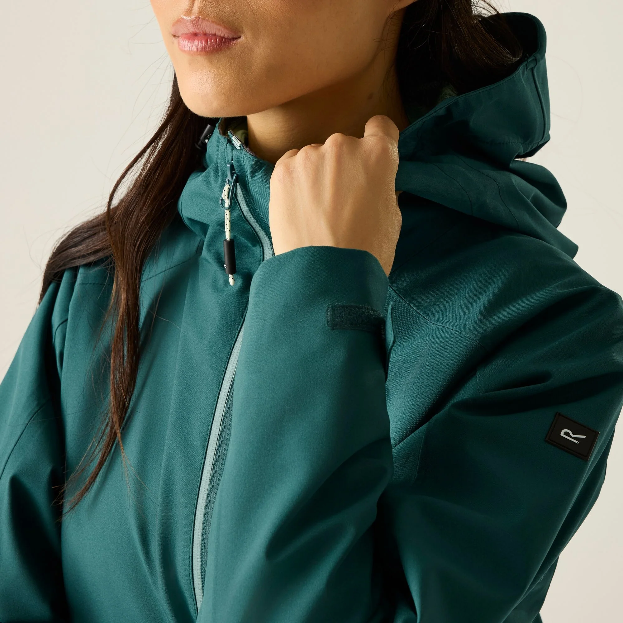 REGATTA Women's Birchdale II Waterproof Jacket - Teal - Image 5