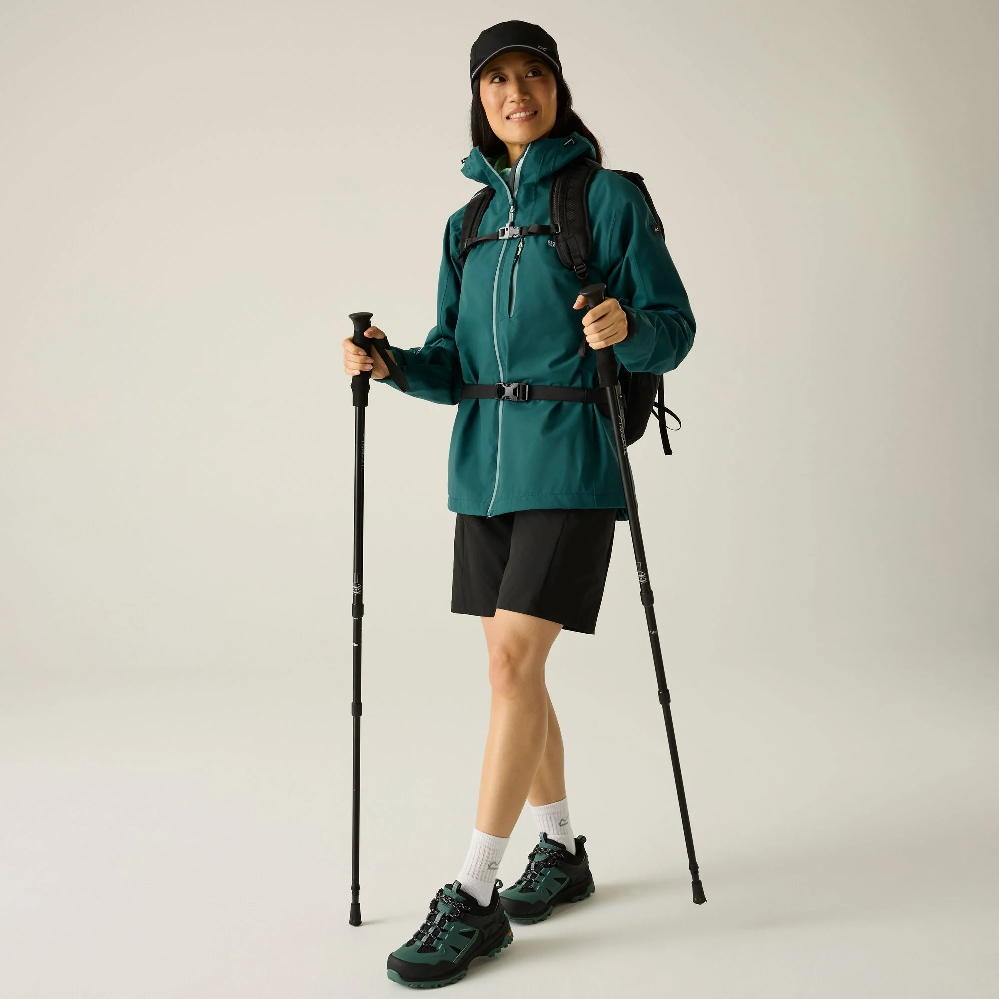 REGATTA Women's Birchdale II Waterproof Jacket - Teal - Image 9