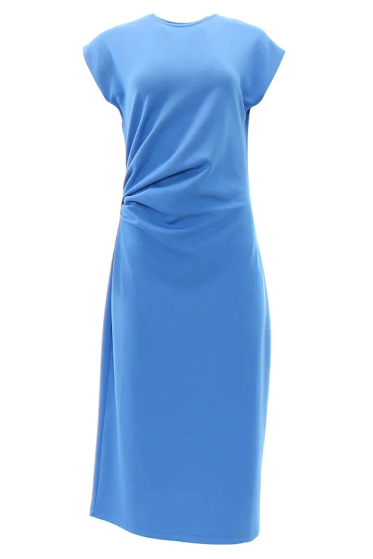 RELAX & RENEW Anya Midi Dress- Cobalt - Image 3