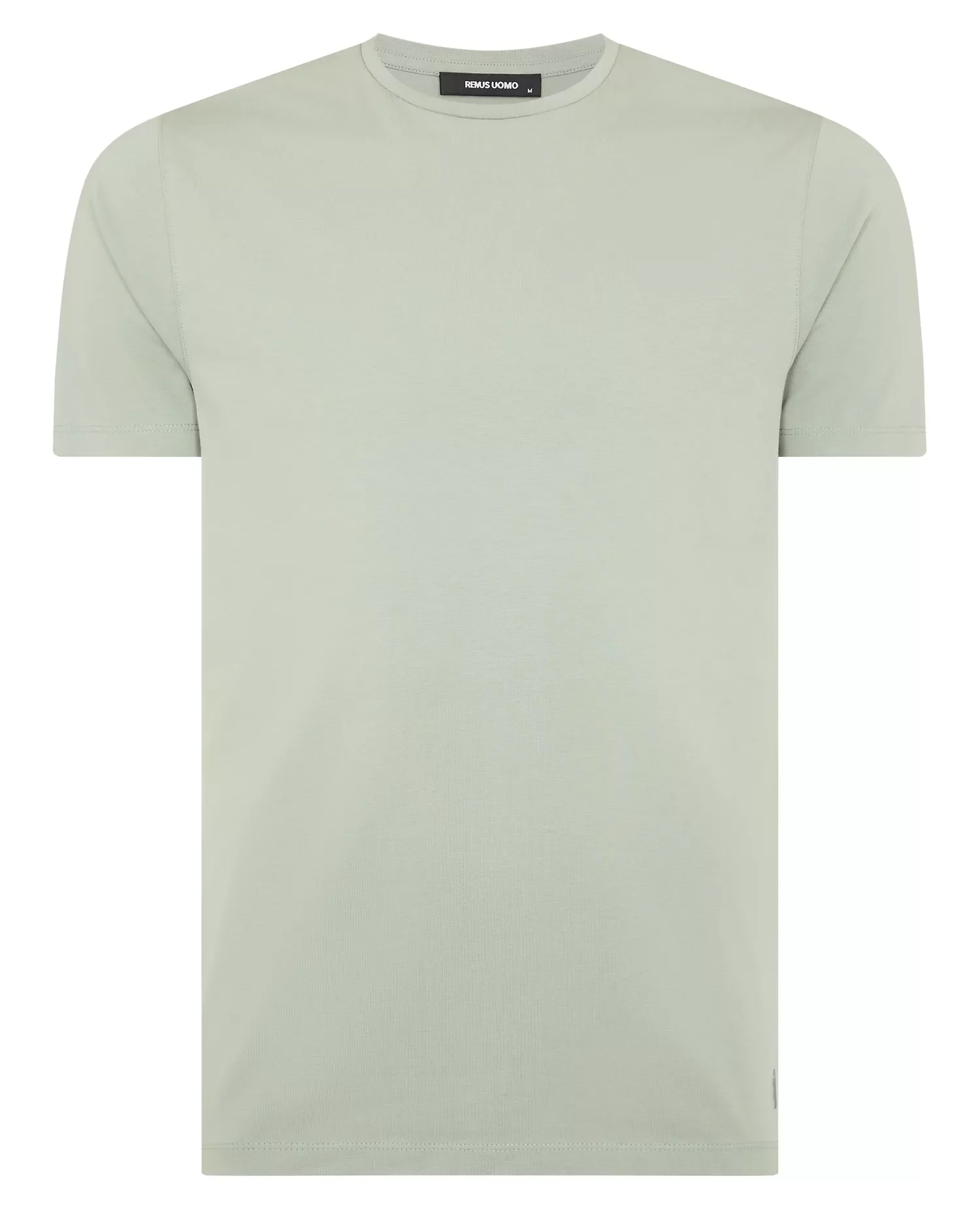 REMUS UOMO Men's Cotton Casual T-Shirt - Light Green - Image 4