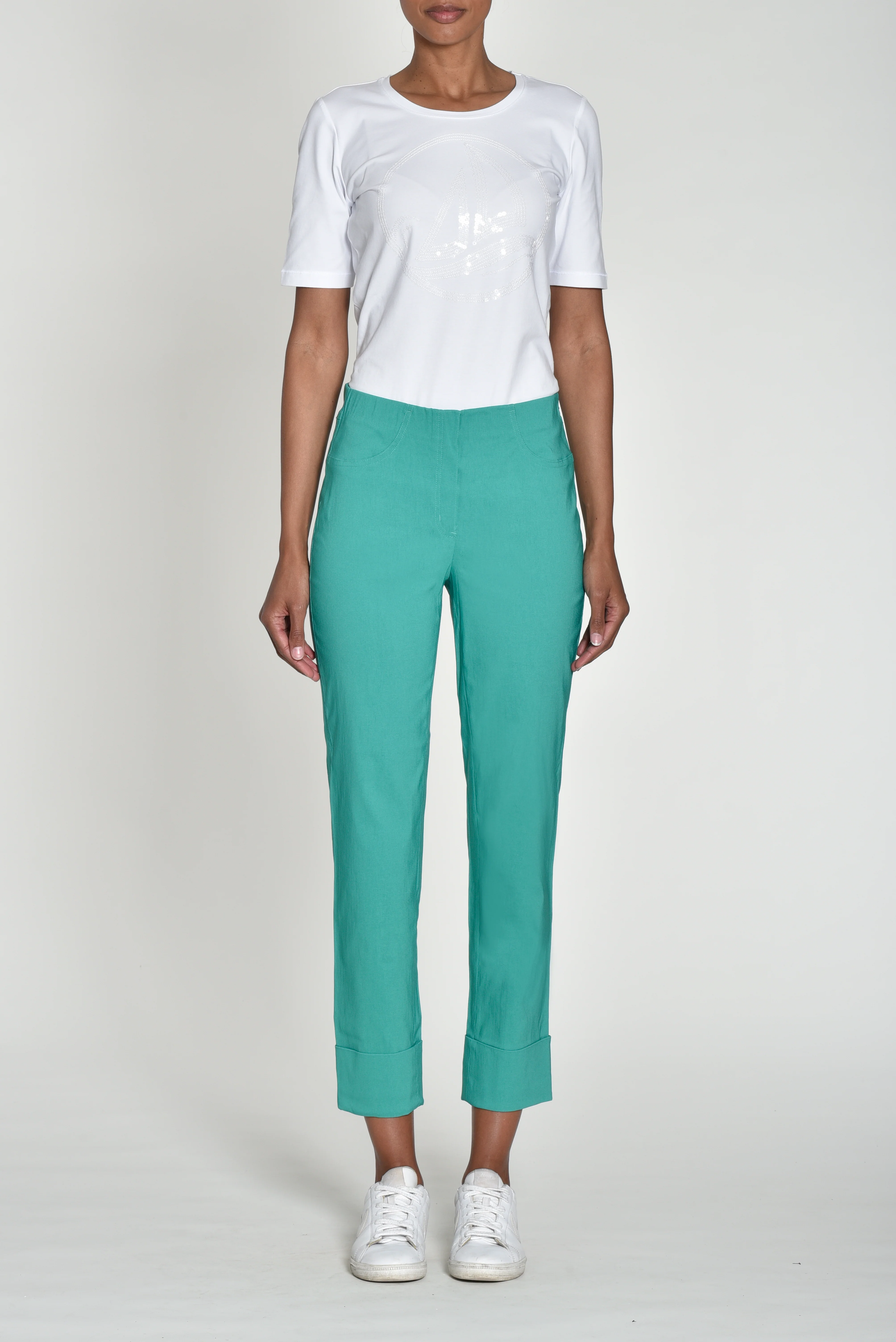 ROBELL Bella 09 Straigh Fit Trouser