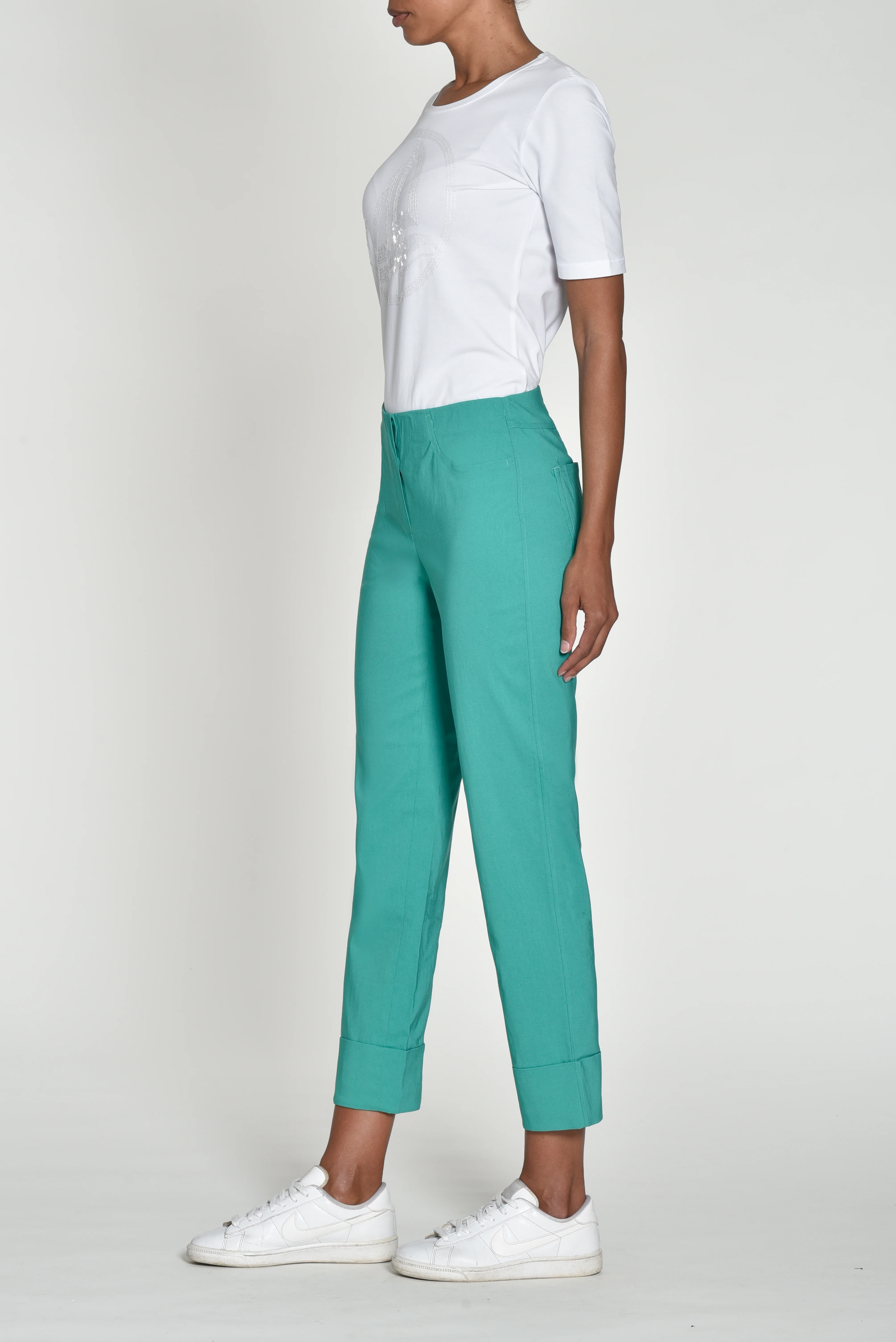 ROBELL Bella 09 Straigh Fit Trouser - Image 2