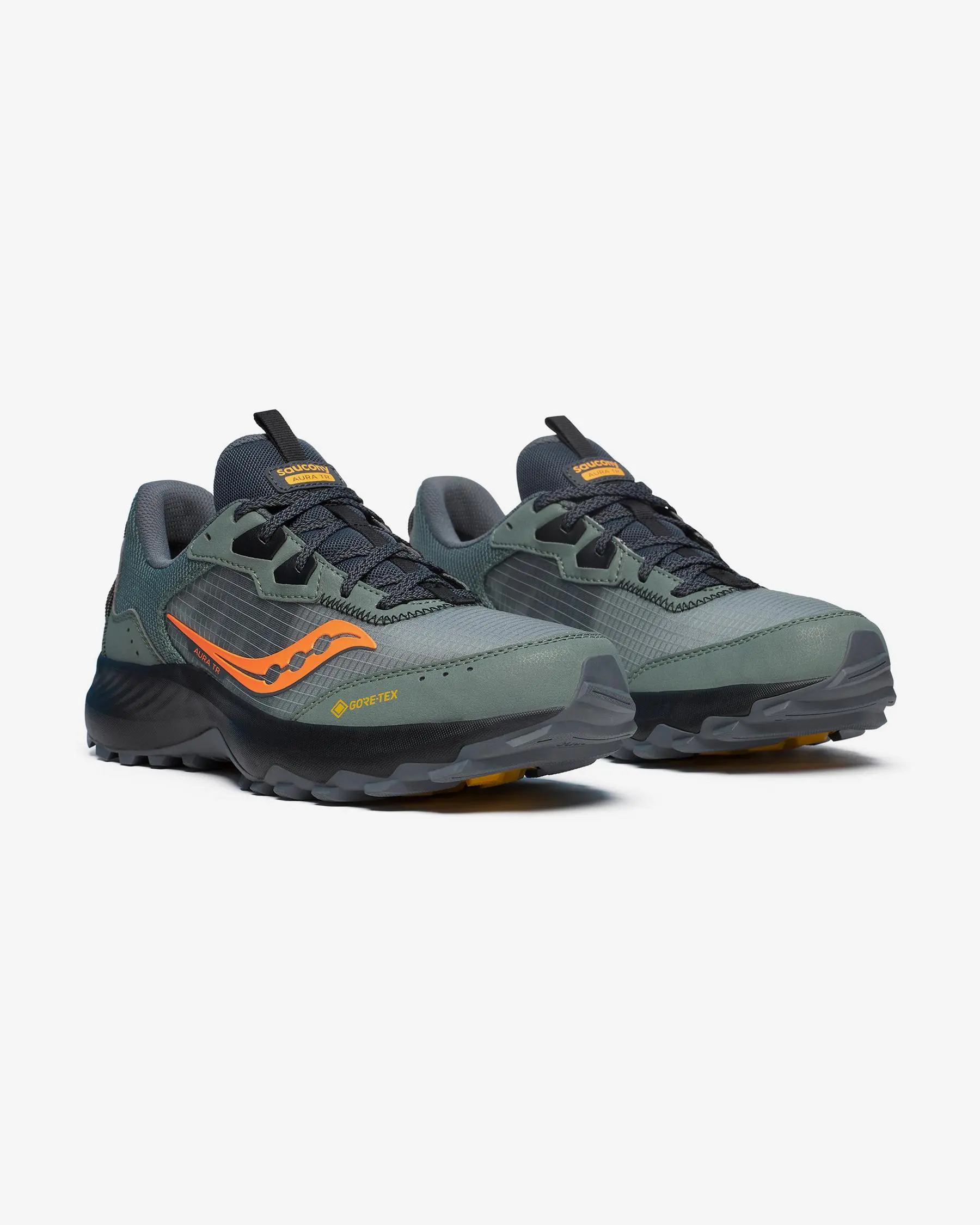 SAUCONY Men's Aura TR GTX Running Shoes | S20866 200 - Image 2