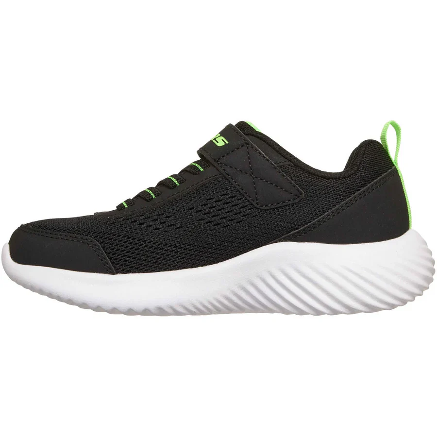 SKECHERS Bounder - Quantarun Boy's Shoes - Black | 403905L - Image 4
