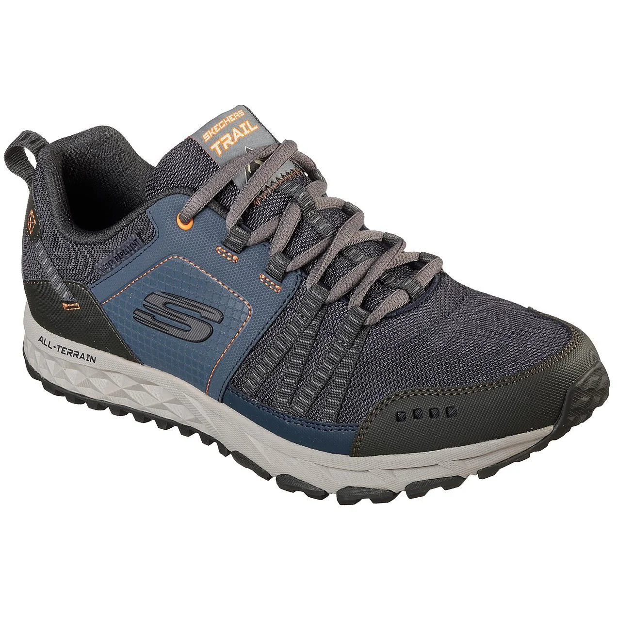 SKECHERS Men's Escape Plan Trail Shoes - Charcoal - Image 6