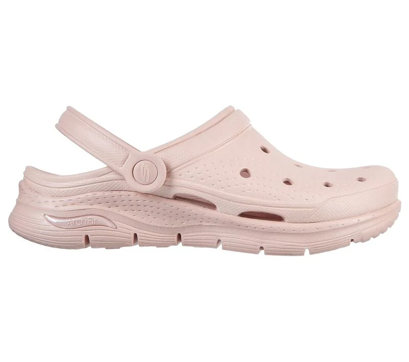 SKECHERS Women's Foamies - Arch Fit Clogs - Pink - Image 3