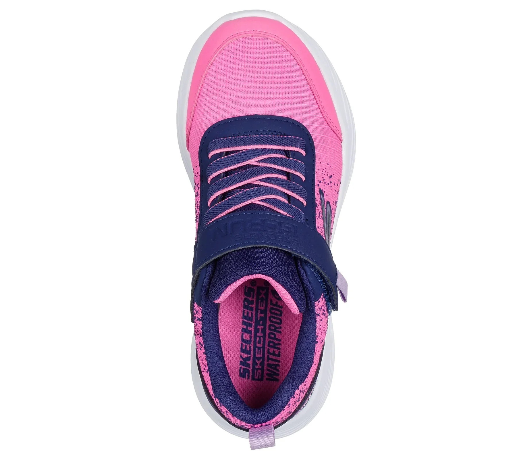SKECHERS Girl's Go Run 400 Waterproof Trainers - Pink - Image 4