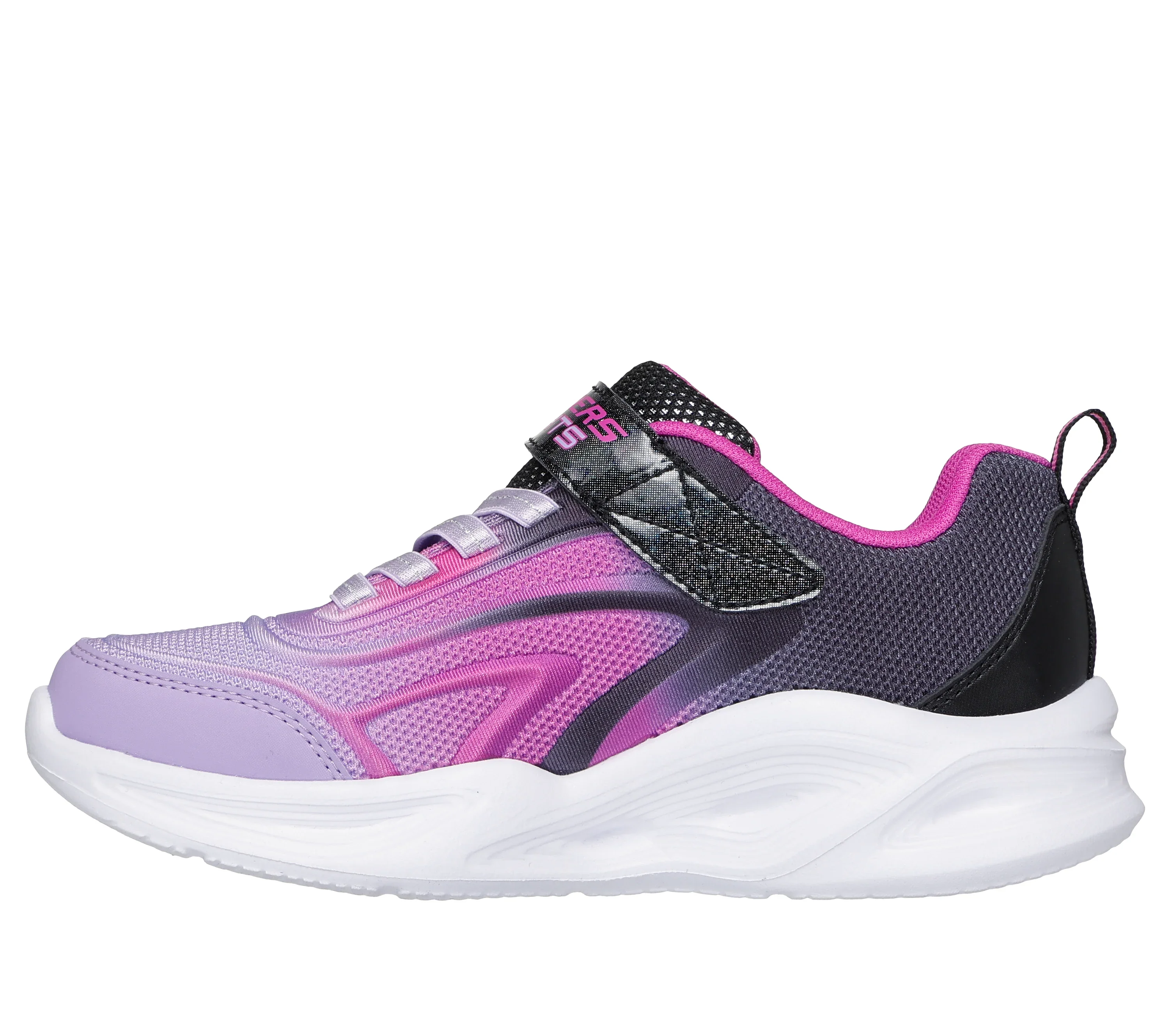 SKECHERS Girl's S-Lights: Sola Glow - Color Breeze Shoes - Image 3