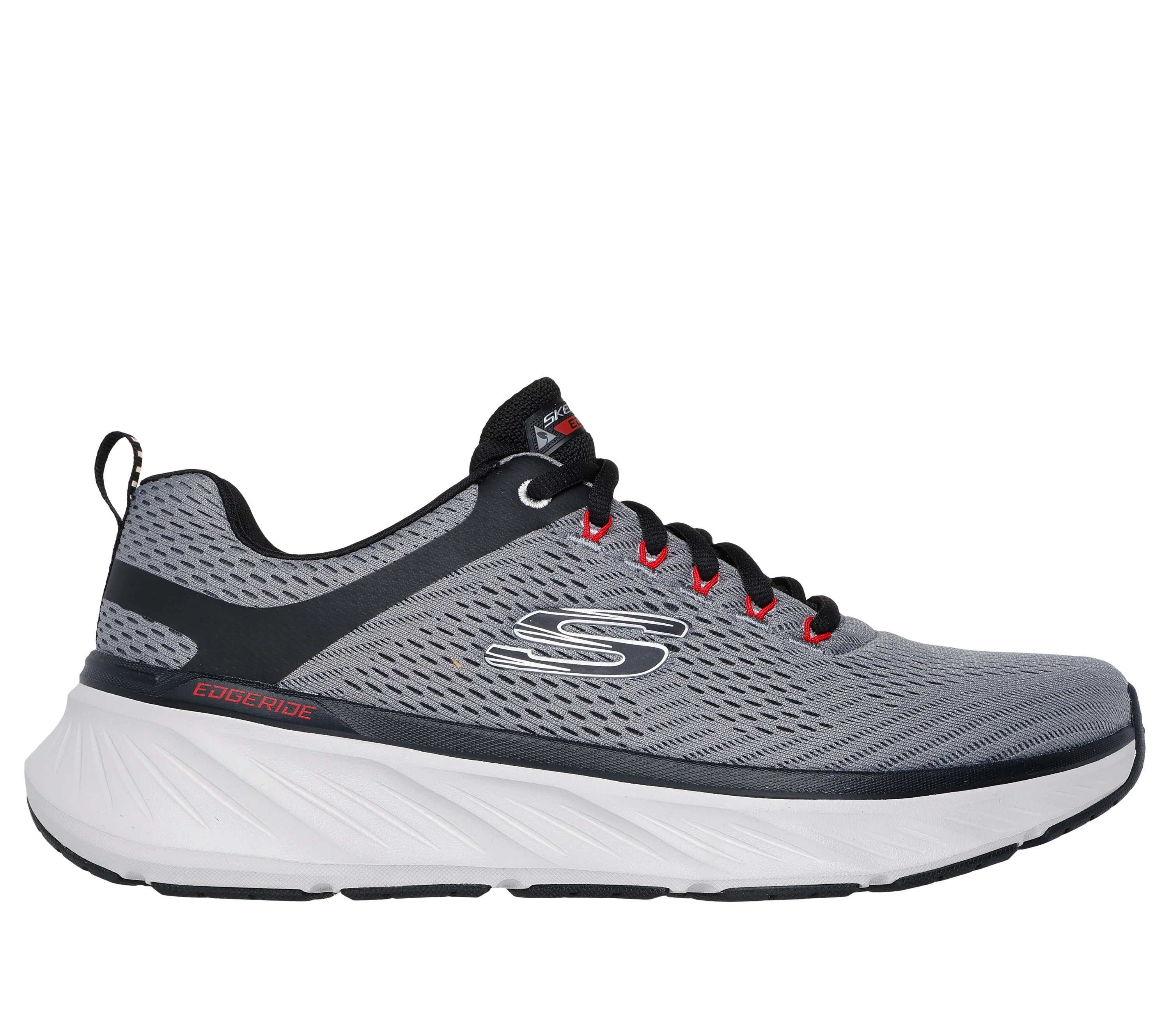 SKECHERS Men's Relaxed Fit: Edgeride - Contention Shoes - Grey
