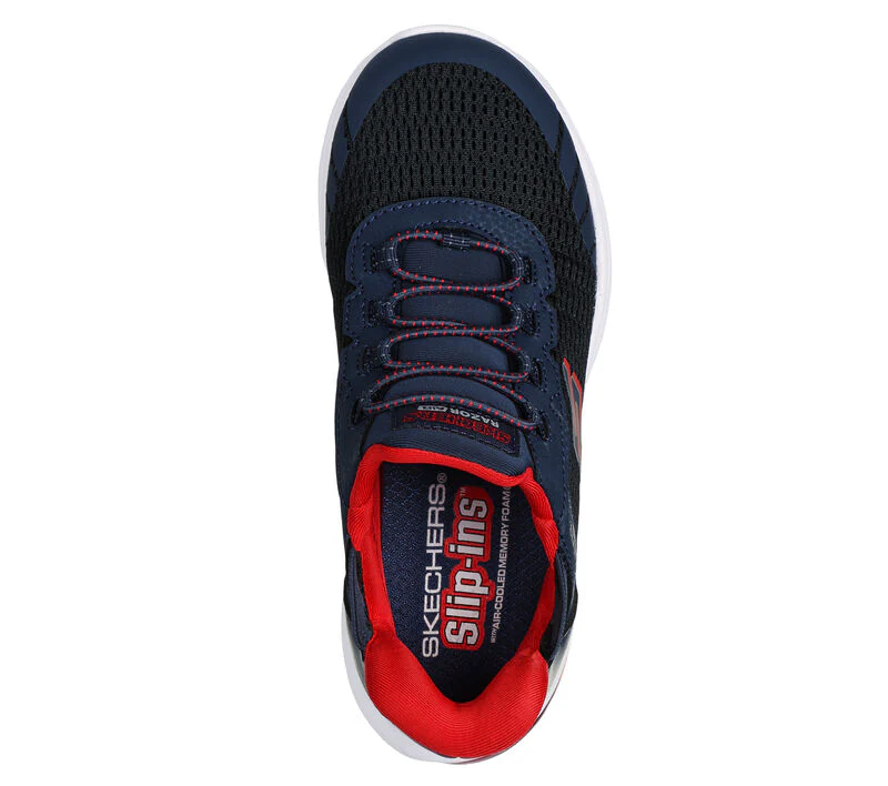 SKECHERS Kids Slip-ins: Razor Air - Hyper Brisk Shoes - Image 2