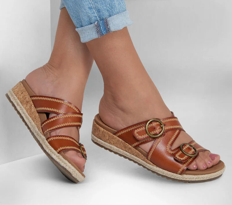 SKECHERS Women's Spring Is Calling Slip-On Sandals - Image 4