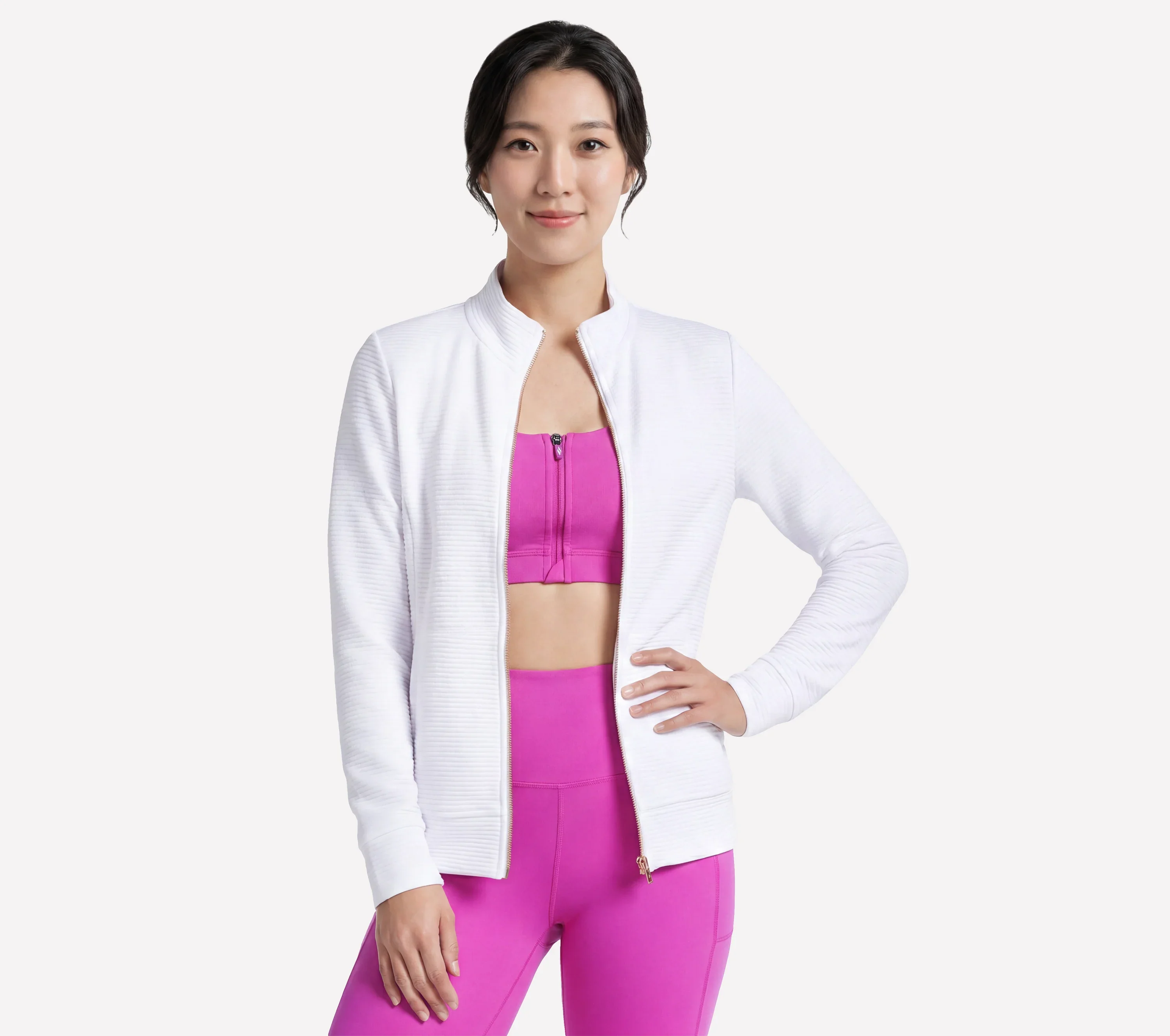 SKECHERS GO WALK Everywhere Jacket - White