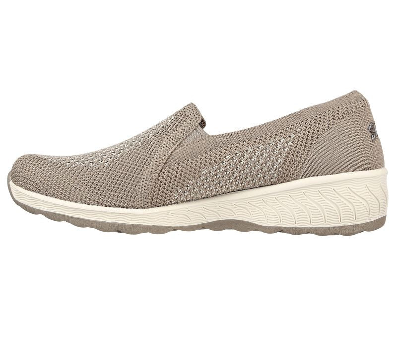 SKECHERS Women's Slip-Ins Relaxed Fit Up Lifted Shoes - Taupe - Image 5