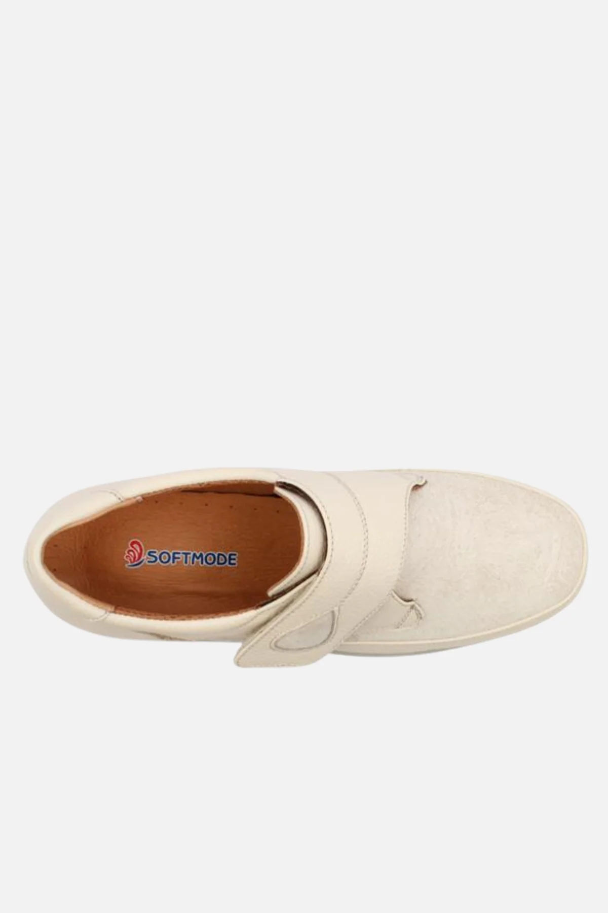 SOFTMODE Women's Elma Velcro Shoes - Beige - Image 3