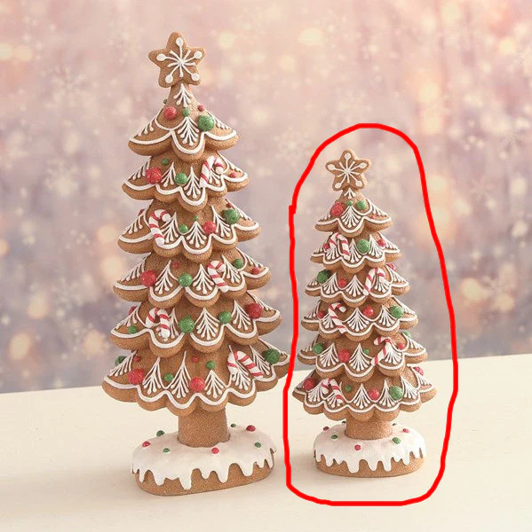 STRAITS Gingerbread Xmas Tree 27cm - Image 2