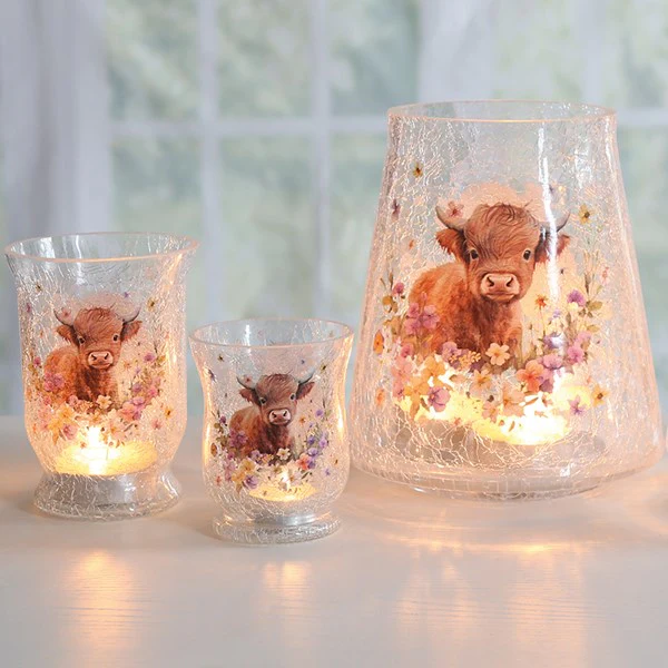 STRAITS Highland Cow Candle Holder 22cm - Image 2