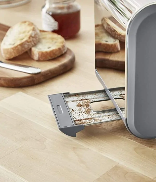 SWAN : 2 Slice Nordic Toaster - Grey - Image 6