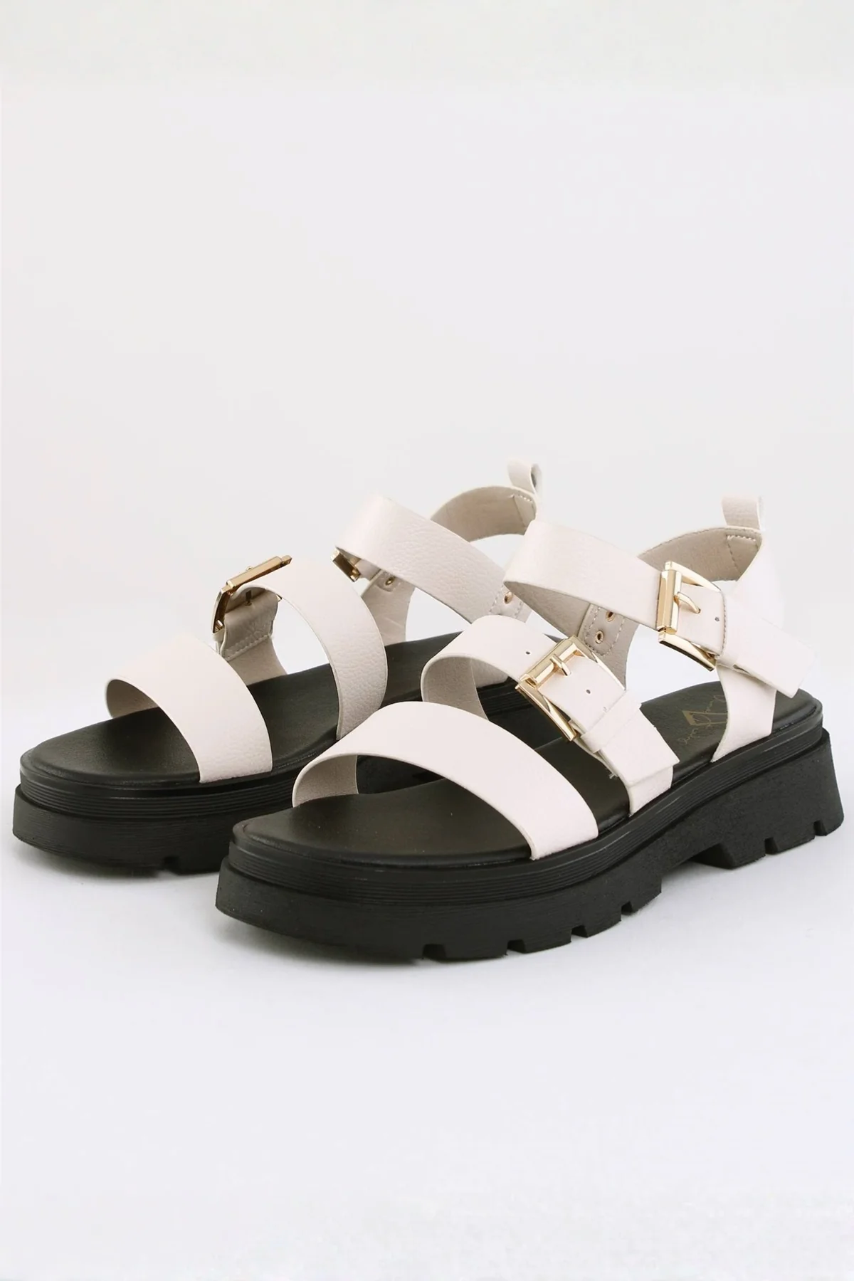 UNA HEALY Nearly There Sandals - Cream