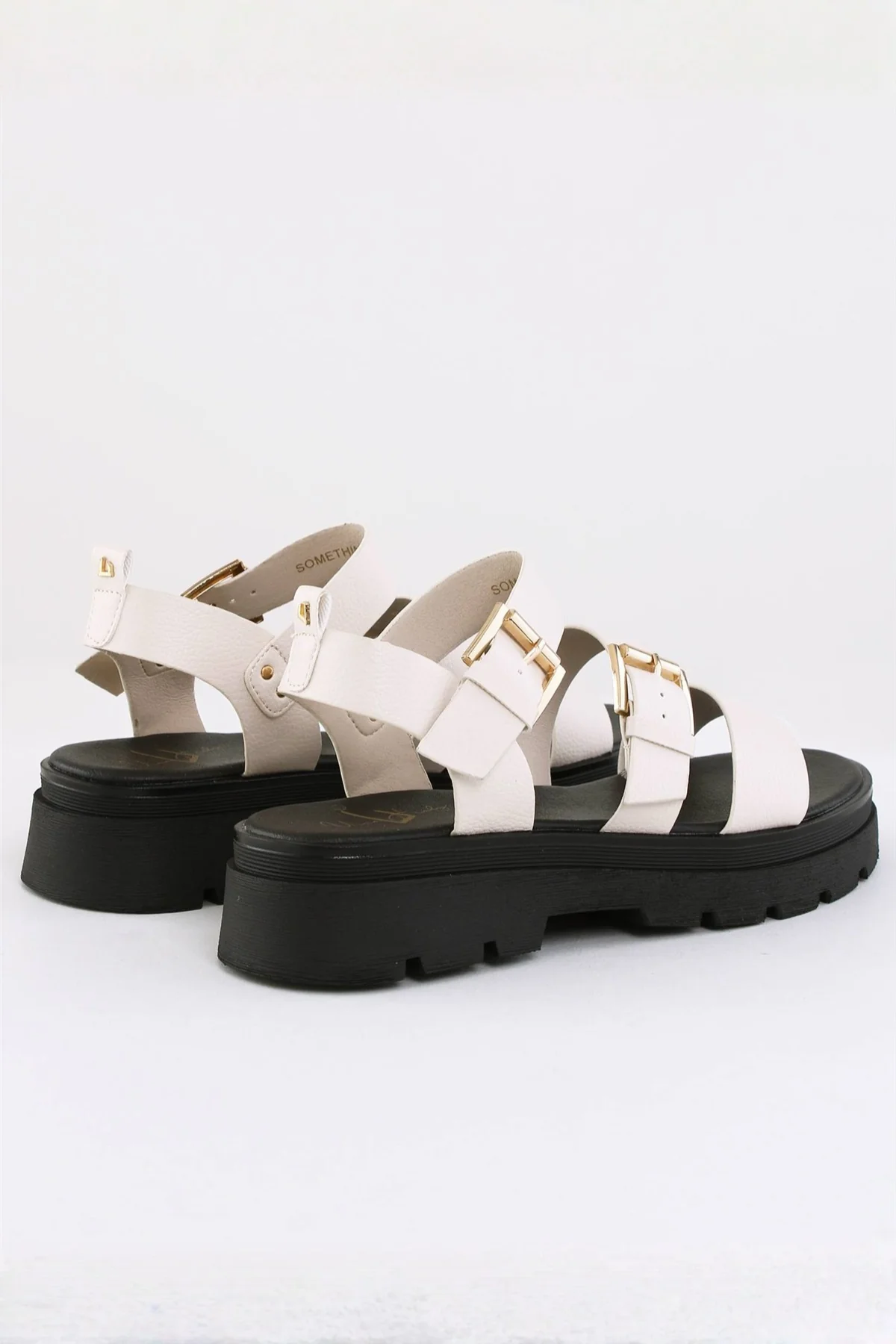 UNA HEALY Nearly There Sandals - Cream - Image 3
