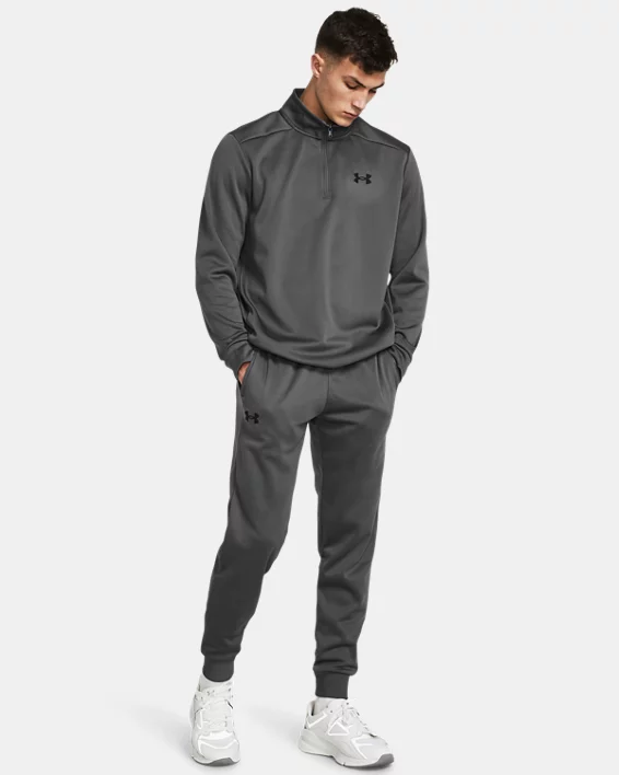 UNDER ARMOUR Fleece Joggers - Grey - Image 3