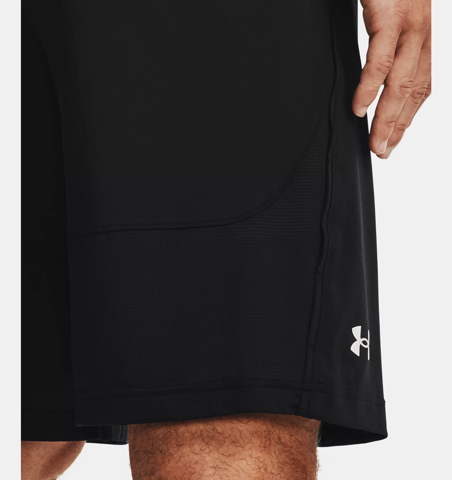 UNDER ARMOUR Men's Raid 2.0 Shorts - Black - Image 3