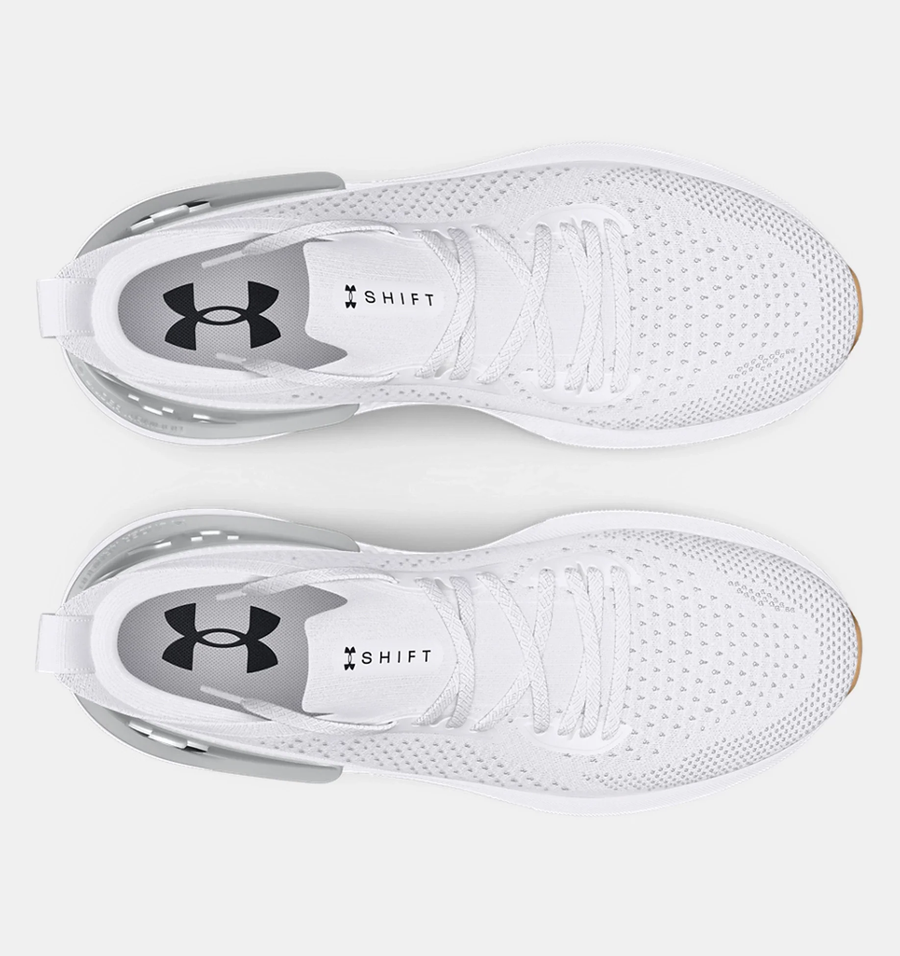 UNDER ARMOUR : Shift Running Shoes - White - Image 4