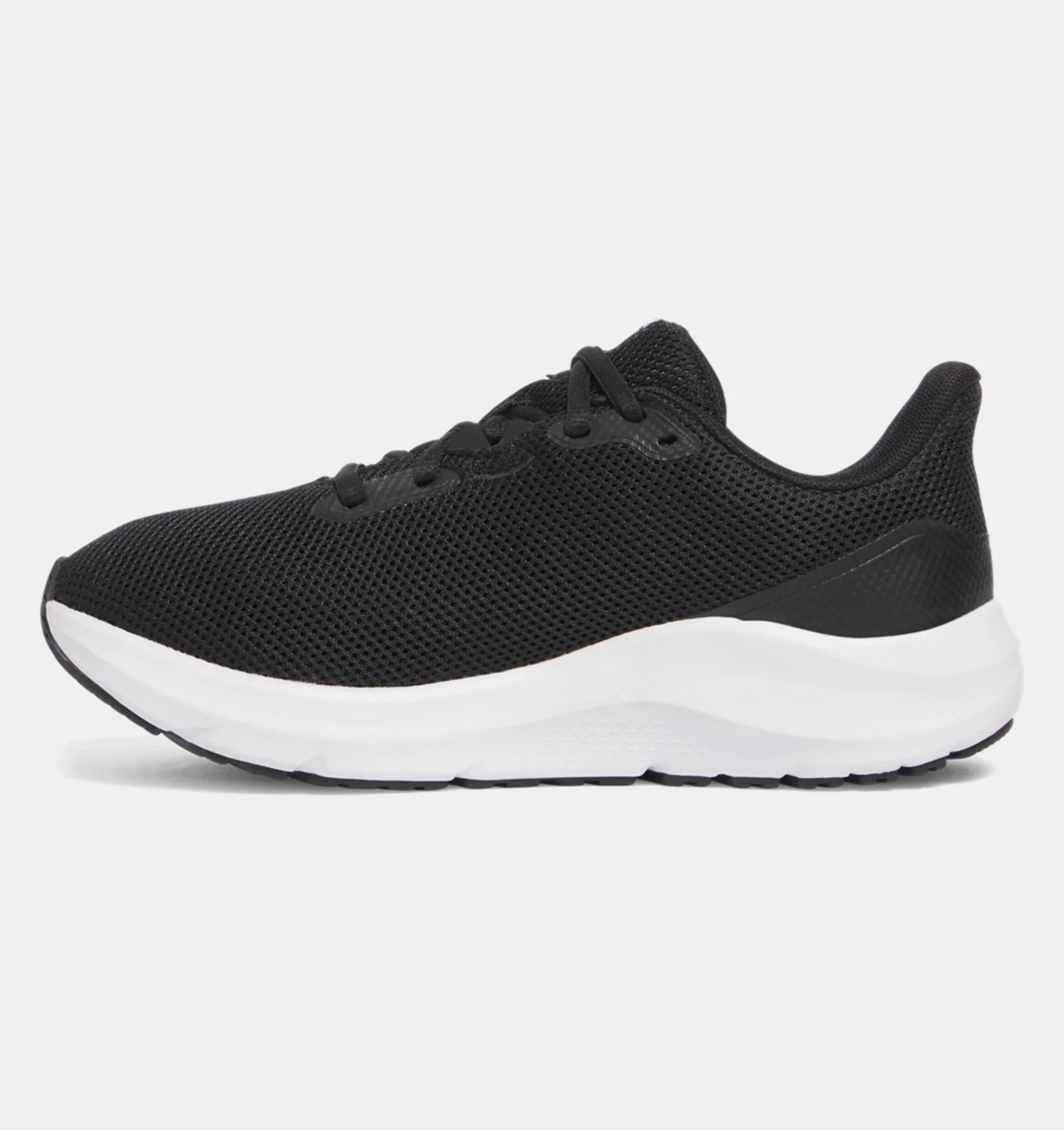 UNDER ARMOUR Women's UA Pursuit 4 Running Shoes - Black/White - Image 3