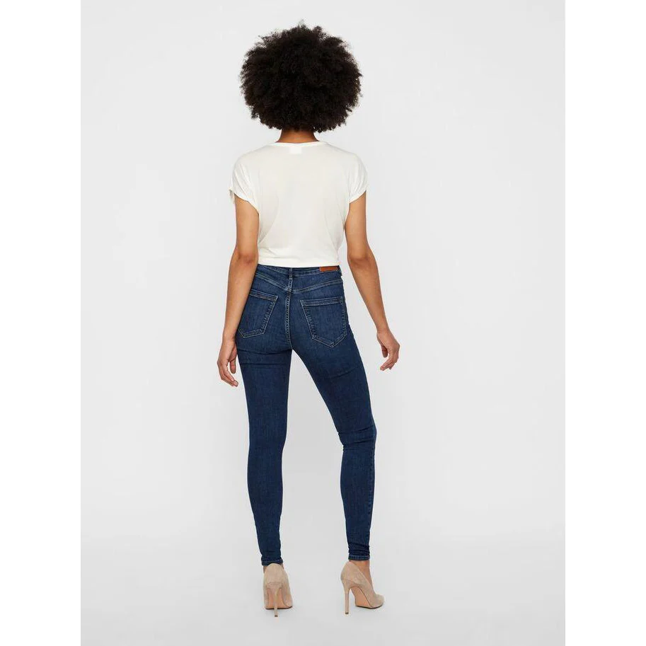 VERO MODA : Sophia High Waist Skinny Fit Jeans - Image 4
