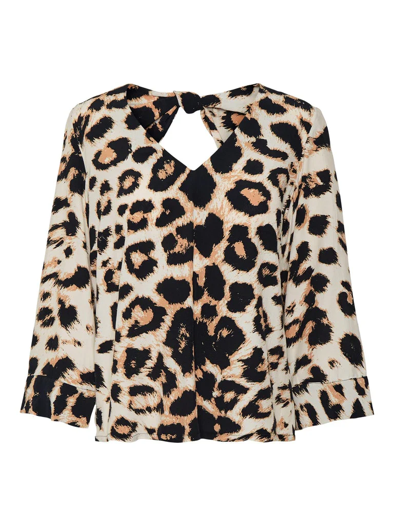 VERO MODA : 3/4 V-Neck Blouse - Image 4