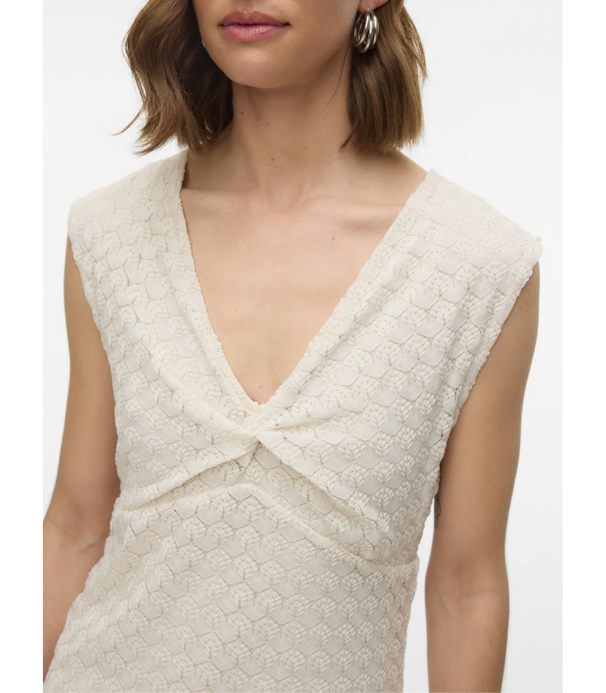 VERO MODA Develyn 7/8 Dress - Birch - Image 4