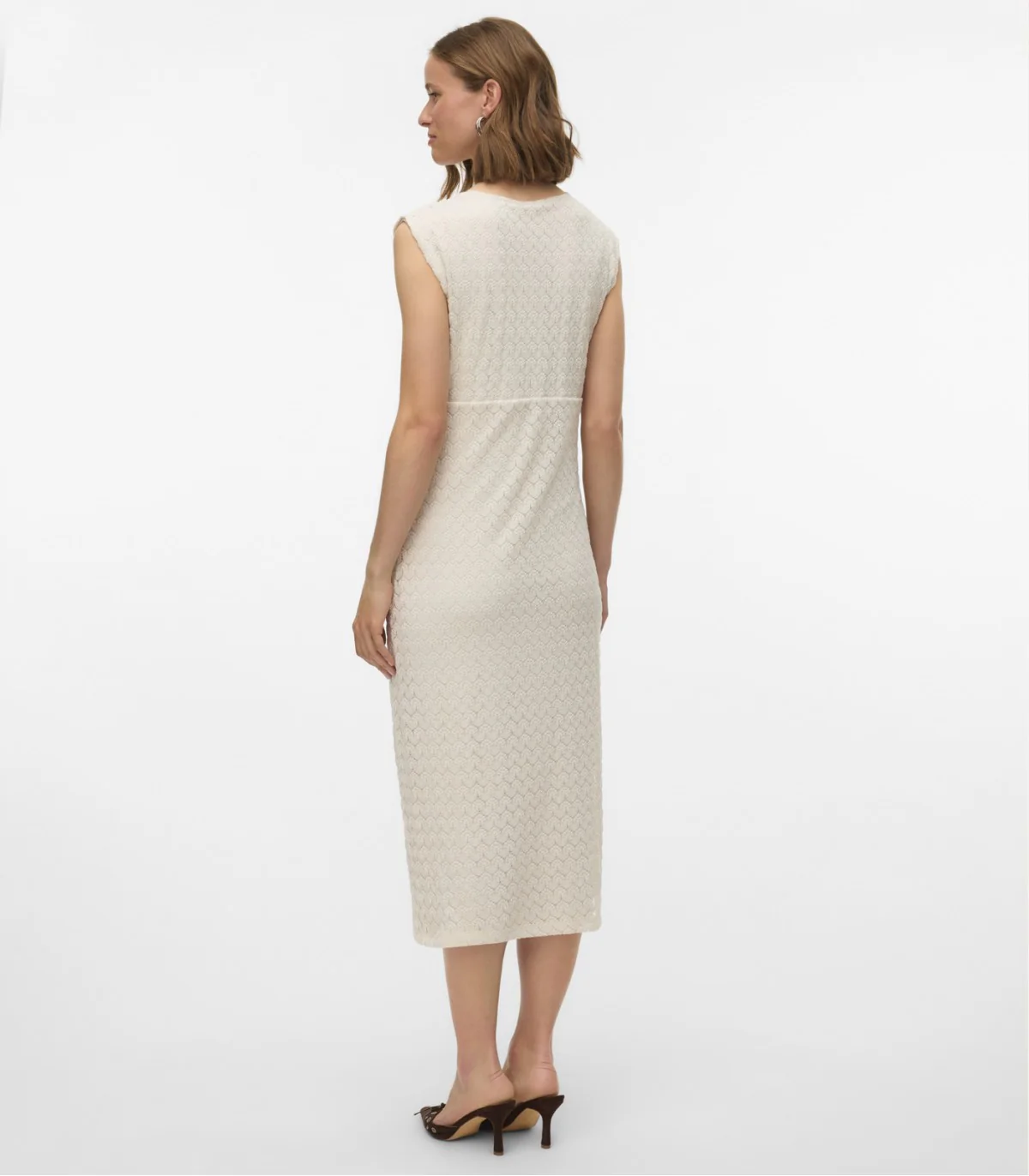 VERO MODA Develyn 7/8 Dress - Birch - Image 5