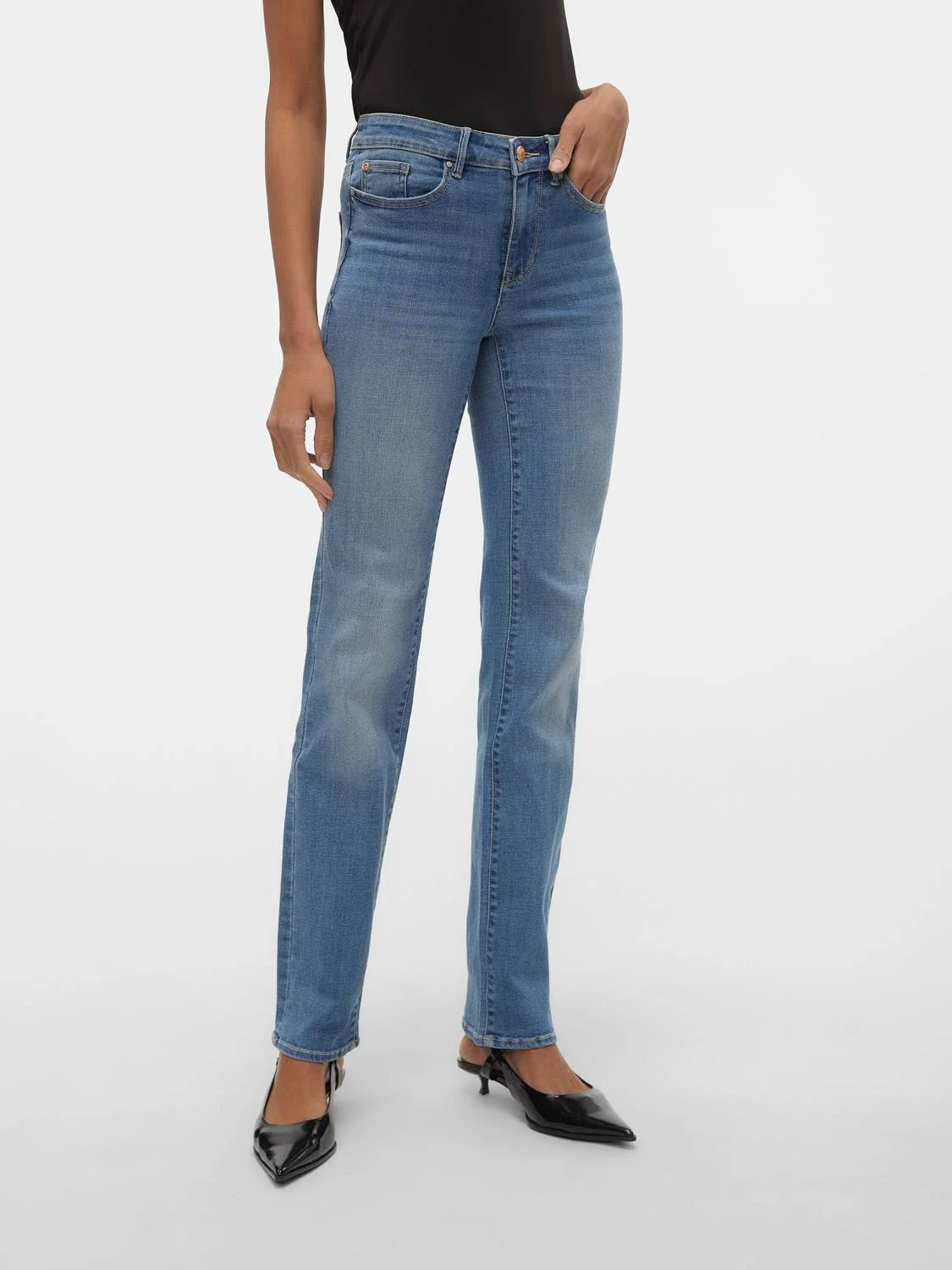 VERO MODA Flash Straight Jeans