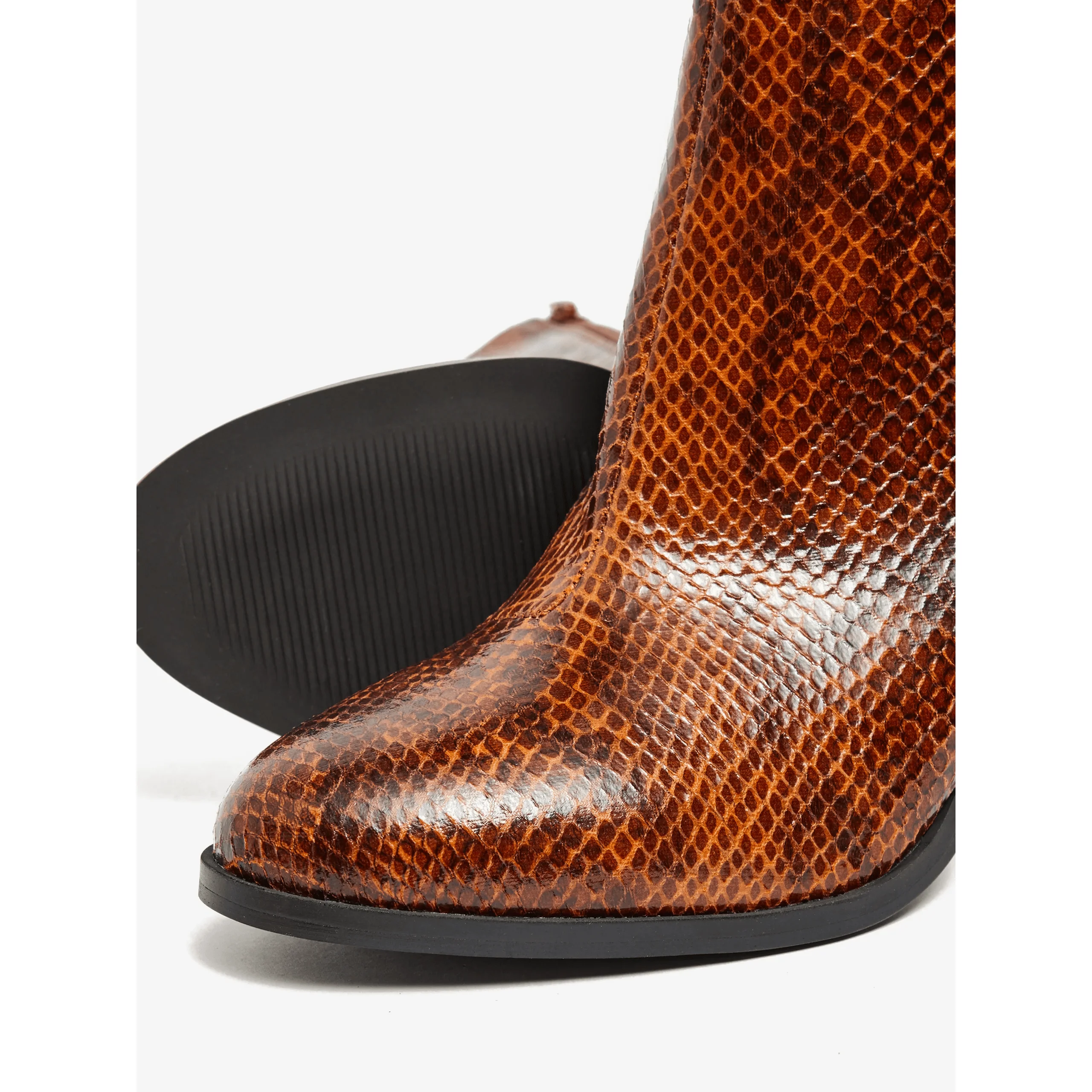 VERO MODA Women's High Heels Boots - Snake print - Image 4
