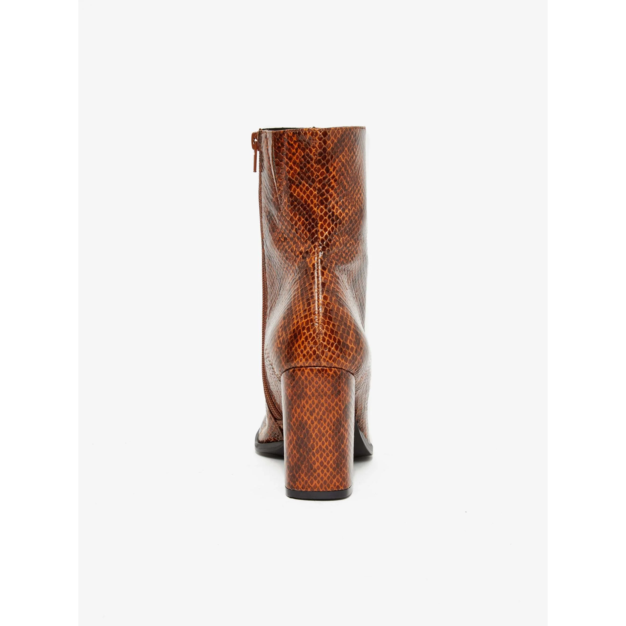 VERO MODA Women's High Heels Boots - Snake print - Image 5
